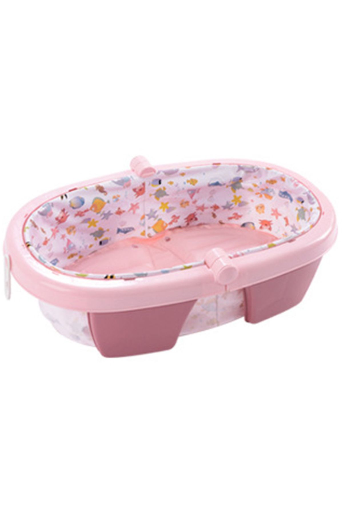 Practik-Foldable and inflatable bathtub Pink 1