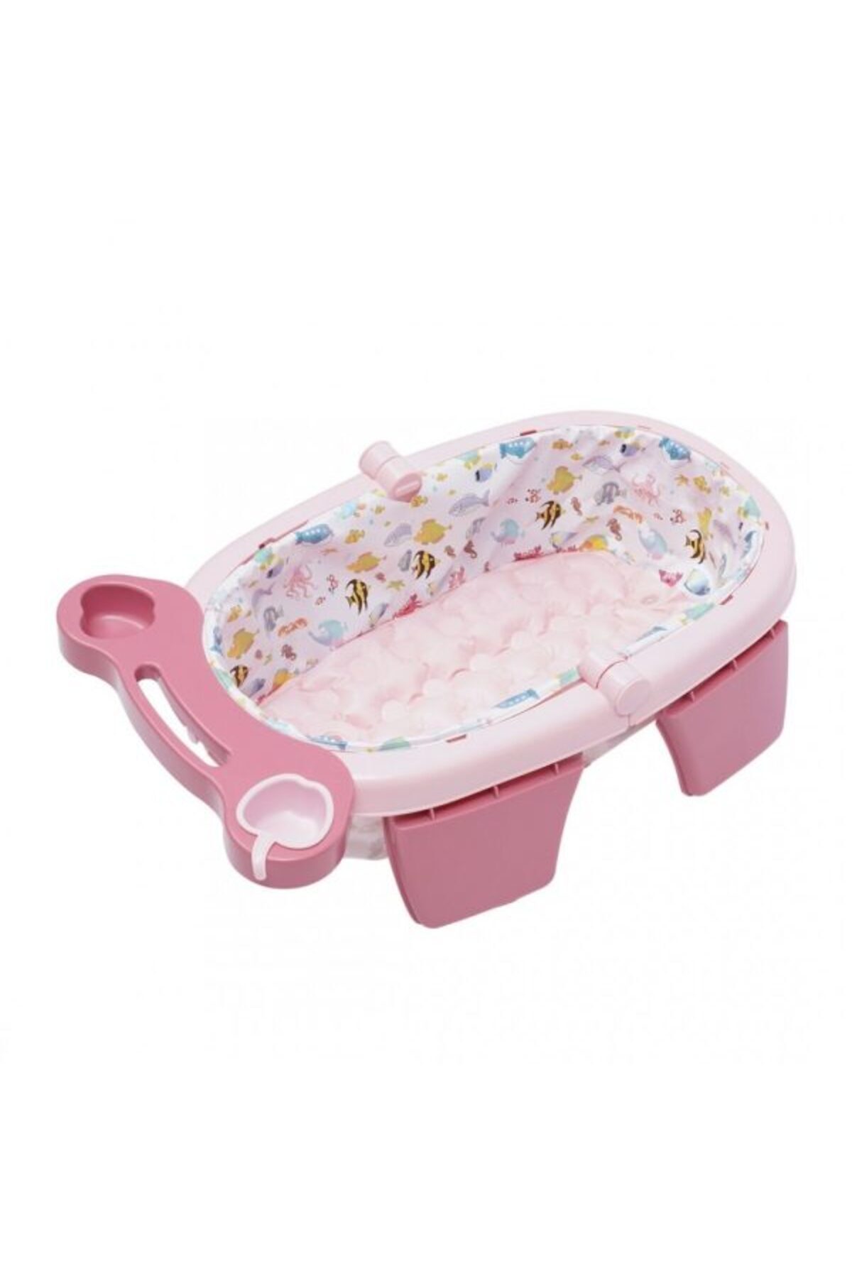 Practik-Foldable and inflatable bathtub Pink 5