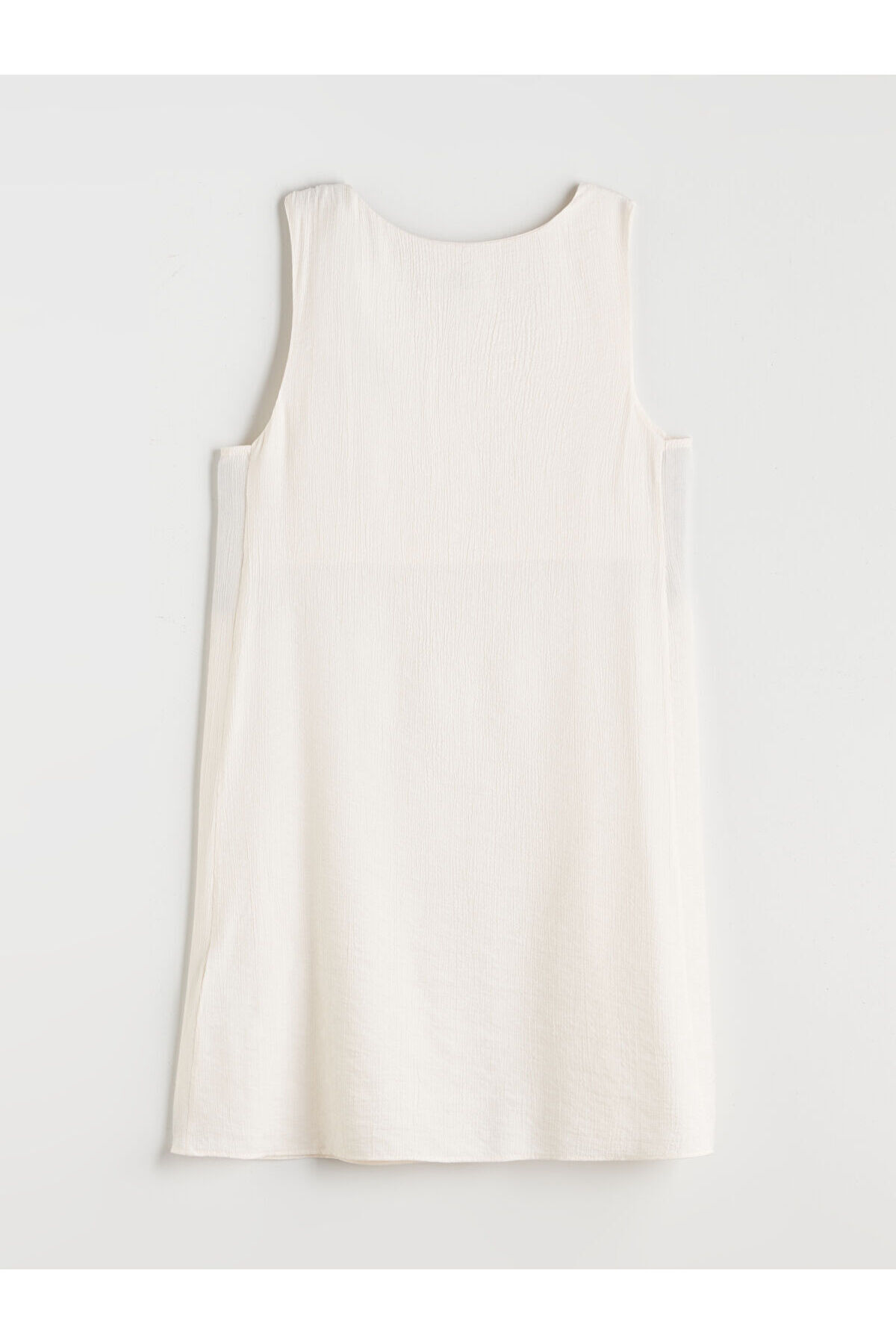 LC Waikiki-Rochie mini în formă de A texturată cu decolteu rotund sezon nou - S5OR63Z8 6