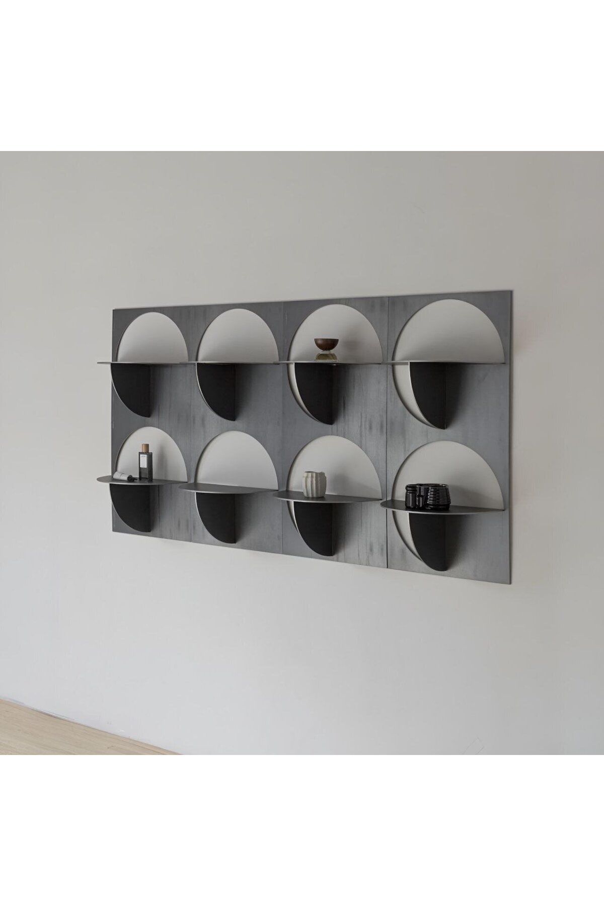 ket furniture-رف Axis وحدة رف جداري أنيق وعصري يتميز بتصميم نصف دائري فريد. 4