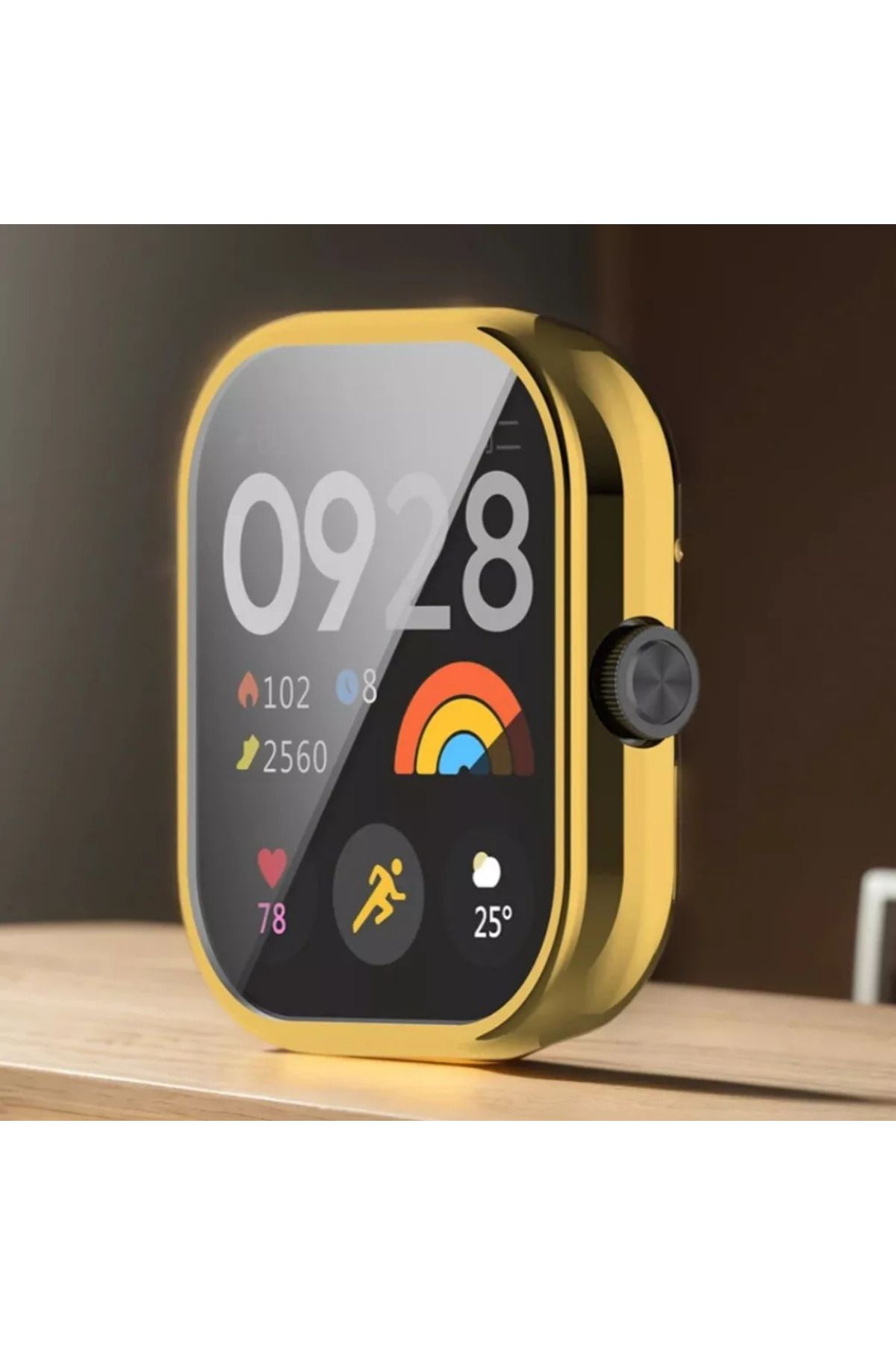 İncisoft-Redmi Watch 4 / Redmi Watch 5 Compatible Soft Silicone 360 ​​Full Protection Case and Screen Protector 3
