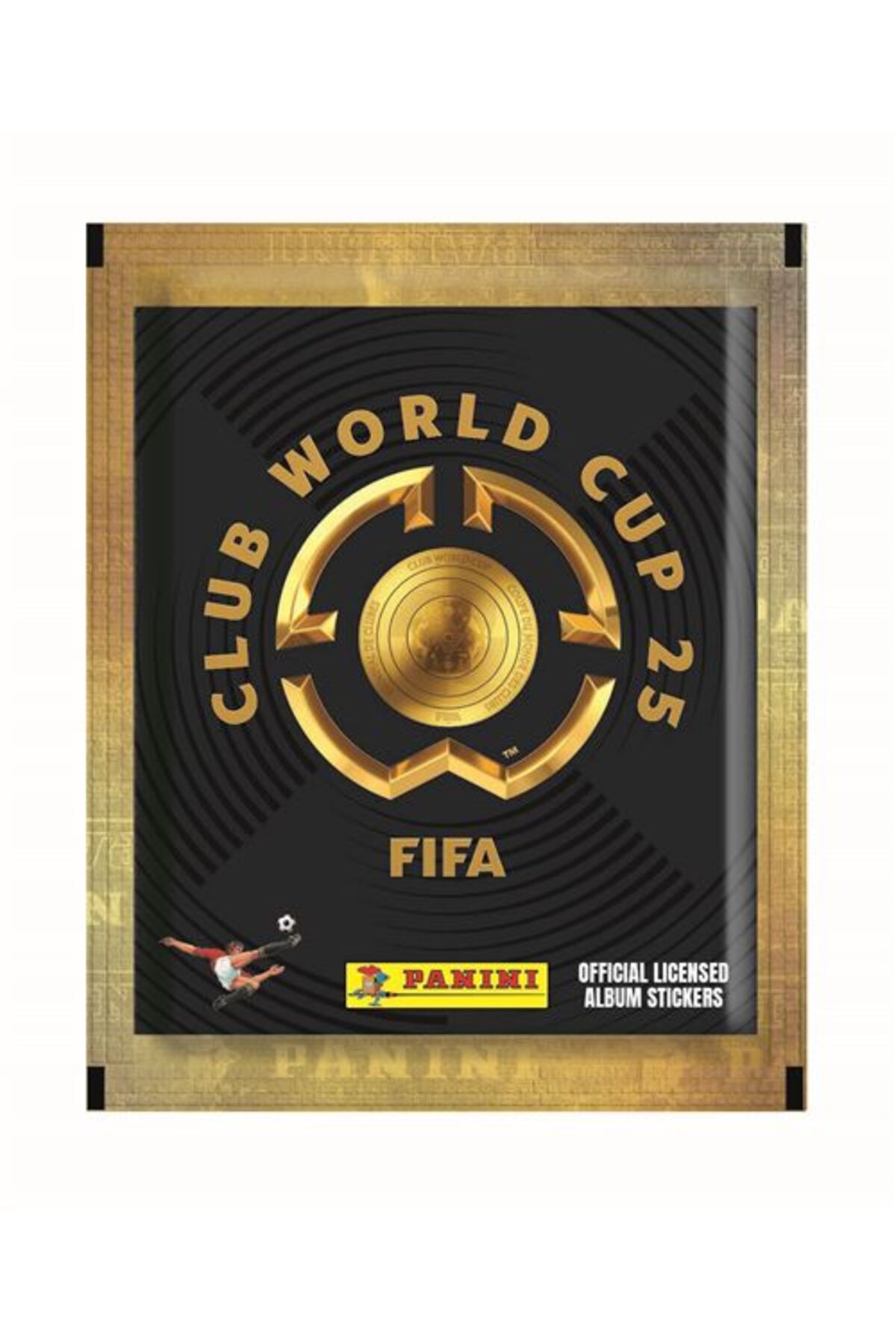 CLUB WORLD CUP 2025 CARDING PACK PANINI-1 PACK, 5 STICKERS