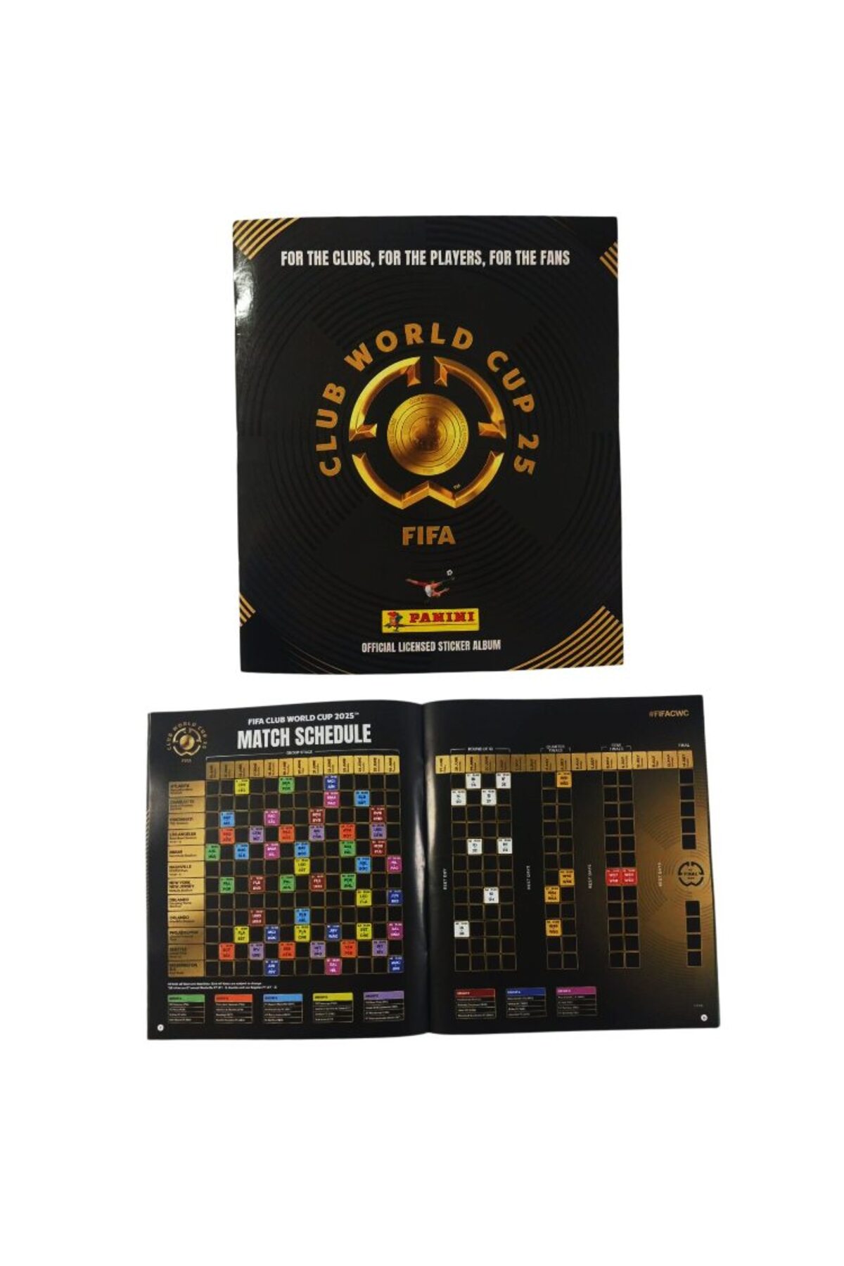 Panini FIFA Kulüpler Dünya Kupası 2025 Çıkartma Albümü fotoğrafı 2 (önizleme)