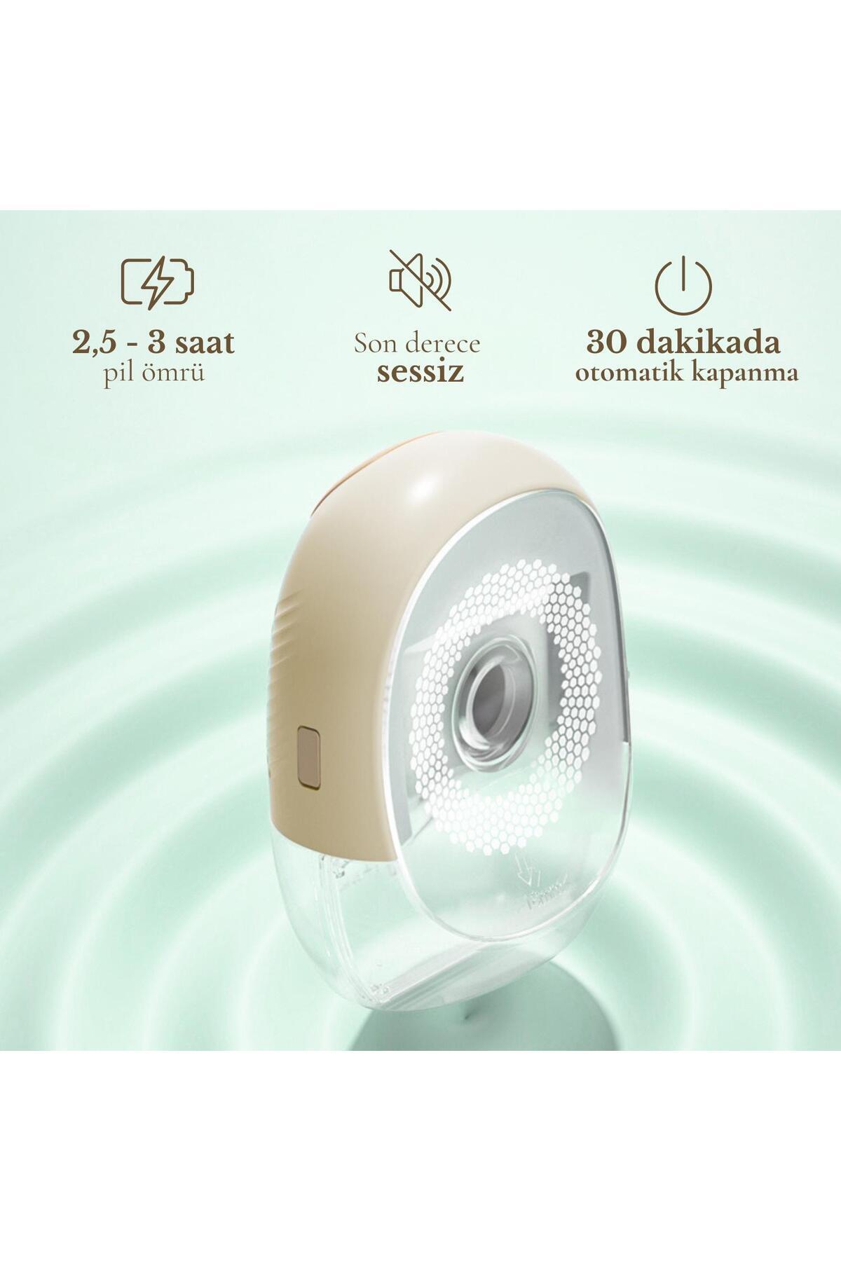 Mamajoo Gaia Giyilebilir Tekli Göğüs Pompası 140 ml | 27 Kademe Ayarı fotoğrafı 5 (önizleme)