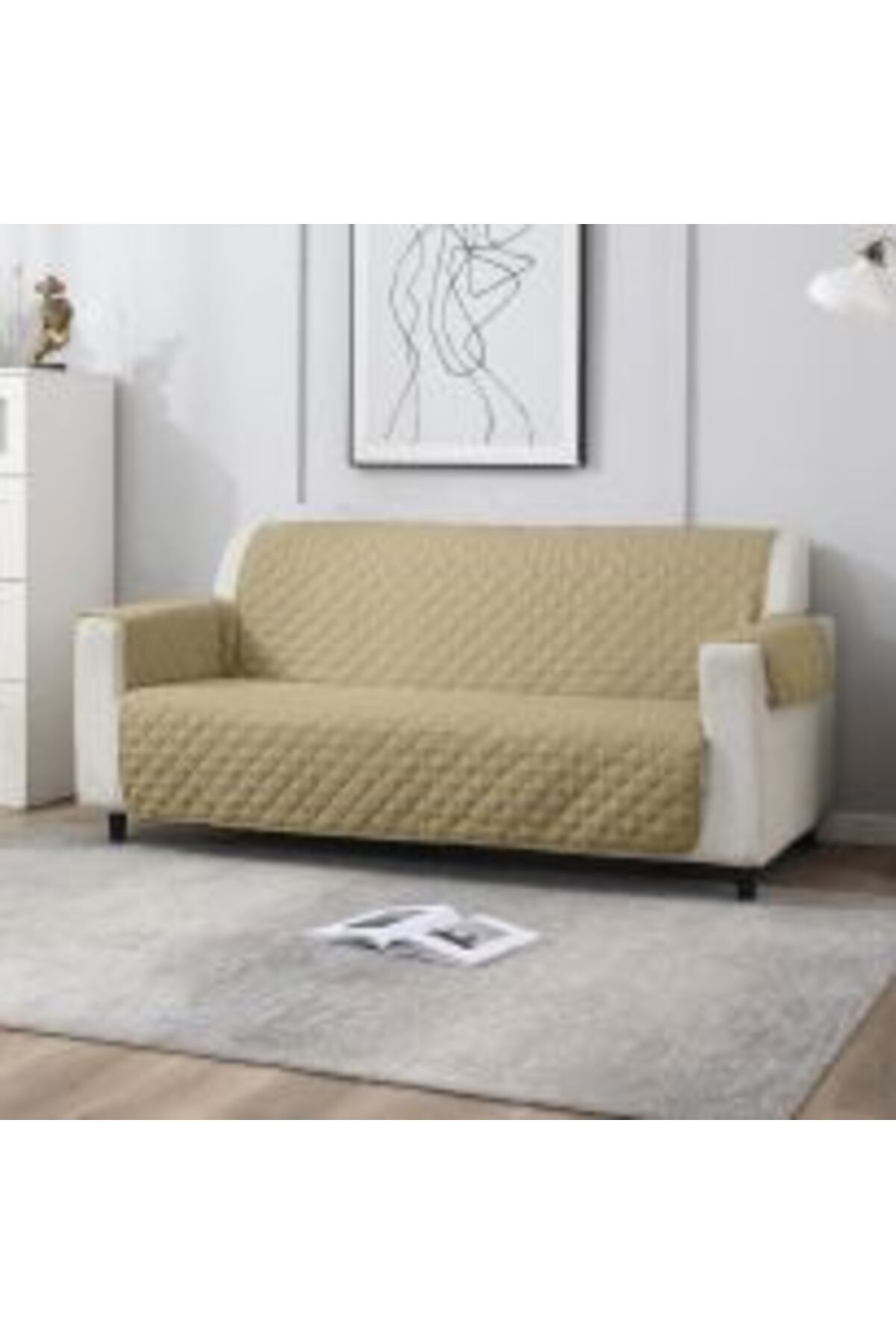 HomePuls-Linen with elastic on bed sheet Damask Polycotton stripe 1 cm, for mattress 140 x 200 cm, sheet 5