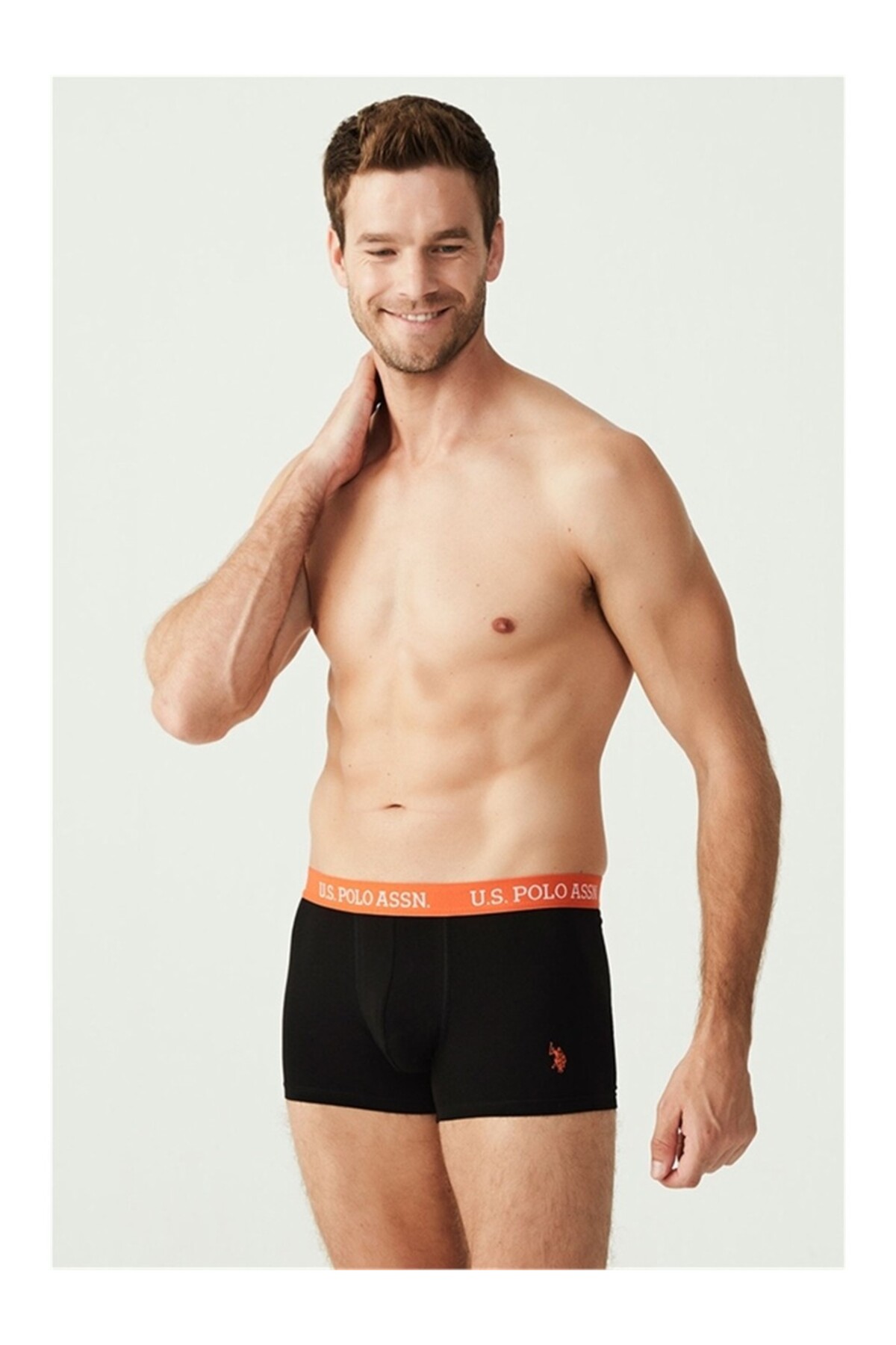 باکسر مردانه لایسنس دار- تحت لیسانس فاق نرمال | یو ای پولو U.S. Polo Assn. 80253BOXER29TEM - تصویر 3