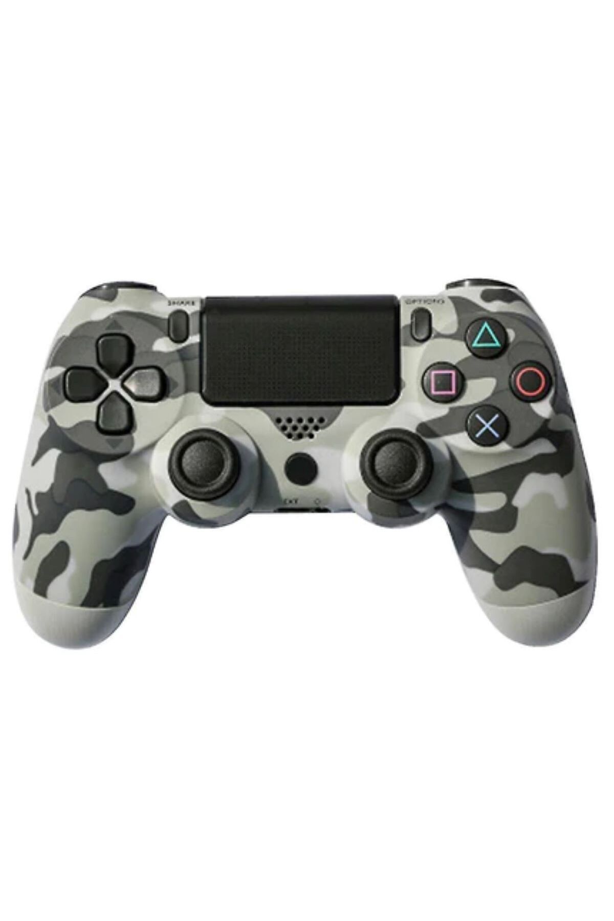 Generic-وحدة تحكم PS4 DUALSHOCK 4 باللون الأبيض العسكري 1