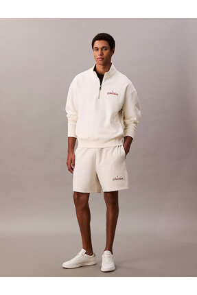 Calvin Klein Erkek Beyaz Şort
