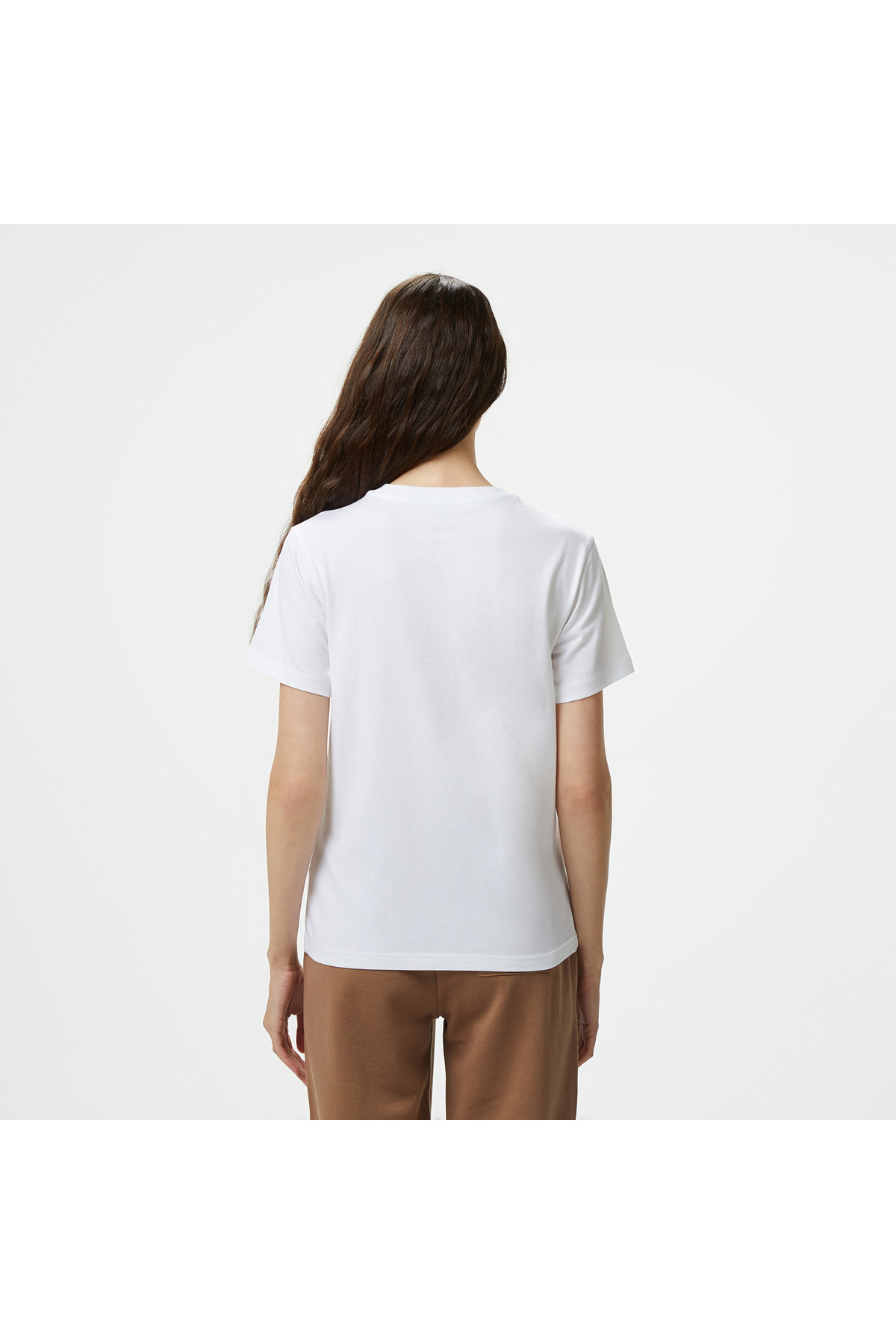 Converse Kadın Beyaz T-Shirt görsel 2