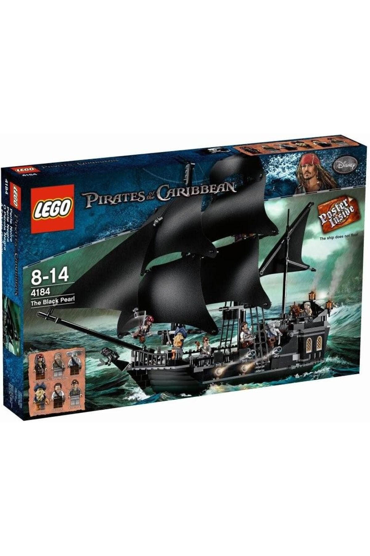 LEGO 4184 Pirates of the Caribbean – Black Pearl Pirates of the Caribbean Ship