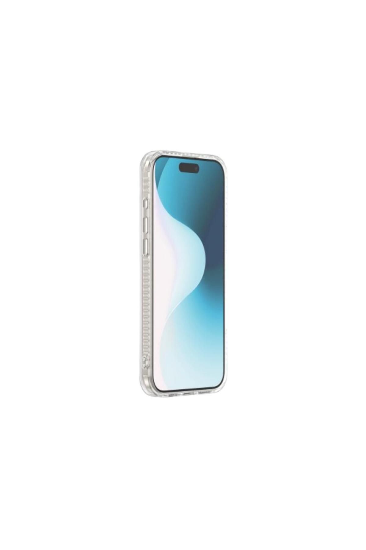 Force-جراب ماجسيف هجين شفاف لامع لهاتف iPhone 16 Plus 3