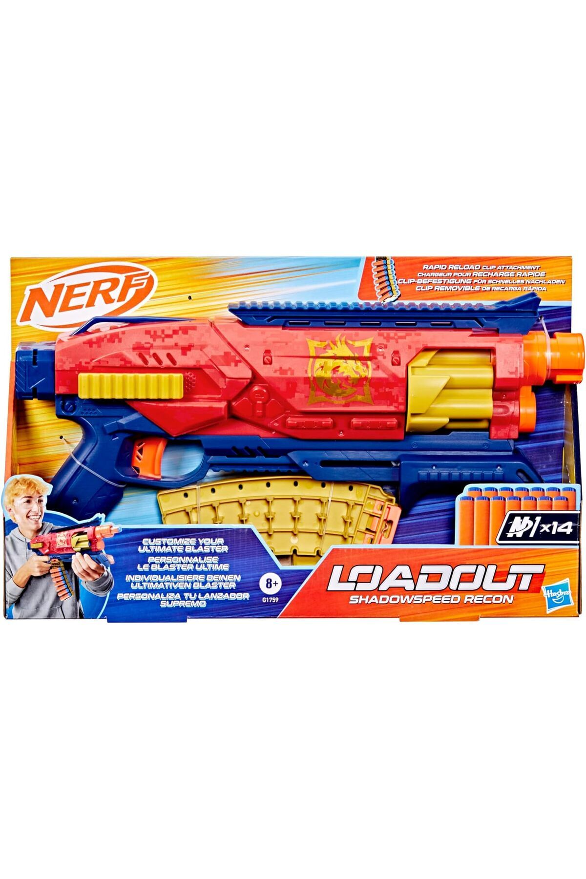 Hasbro-Nerf Load Out Shadowspeed Recon G1759 2