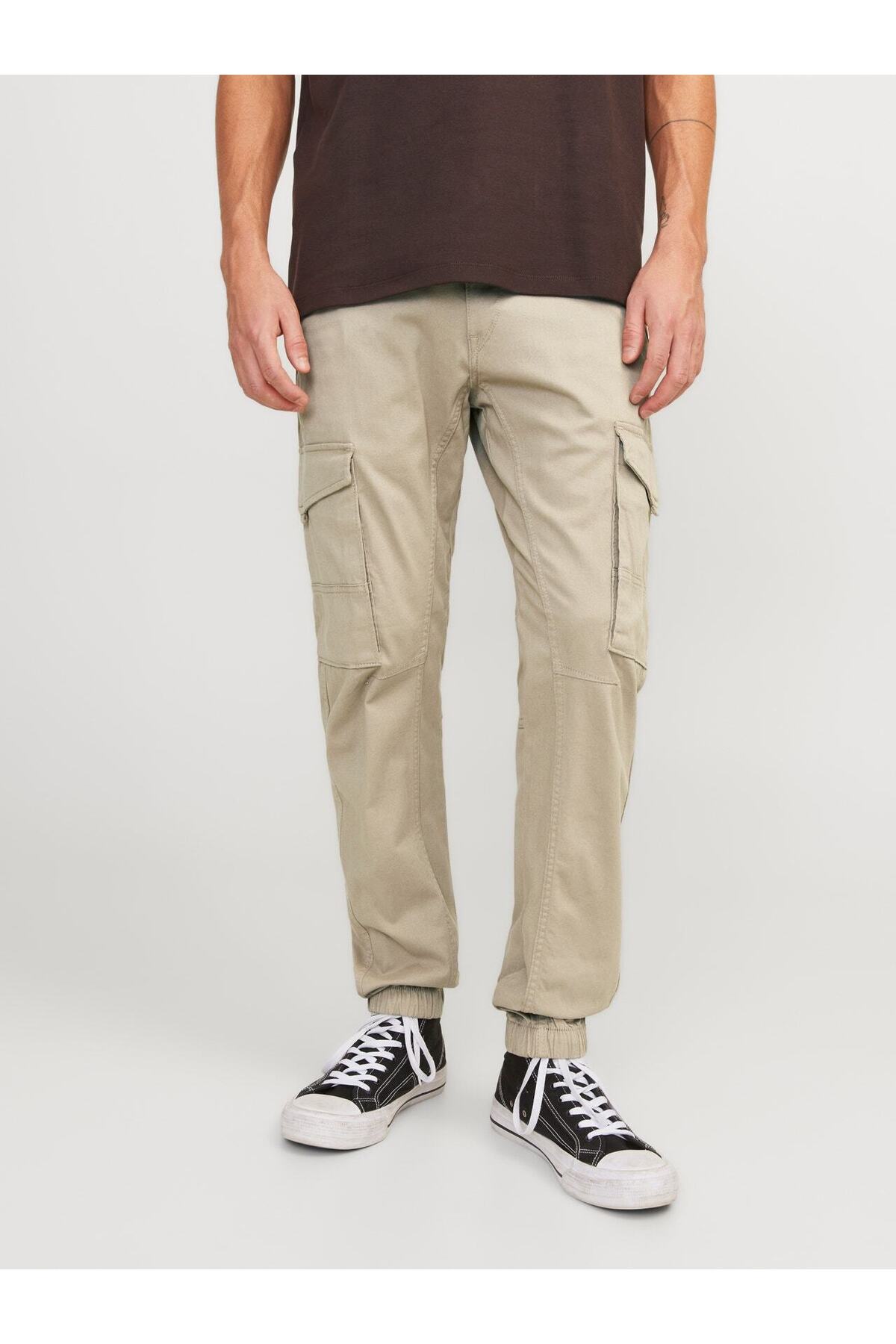 شلوار مردانه راسته فاق نرمال | جک اند جونز Jack & Jones 12193754 - تصویر 2
