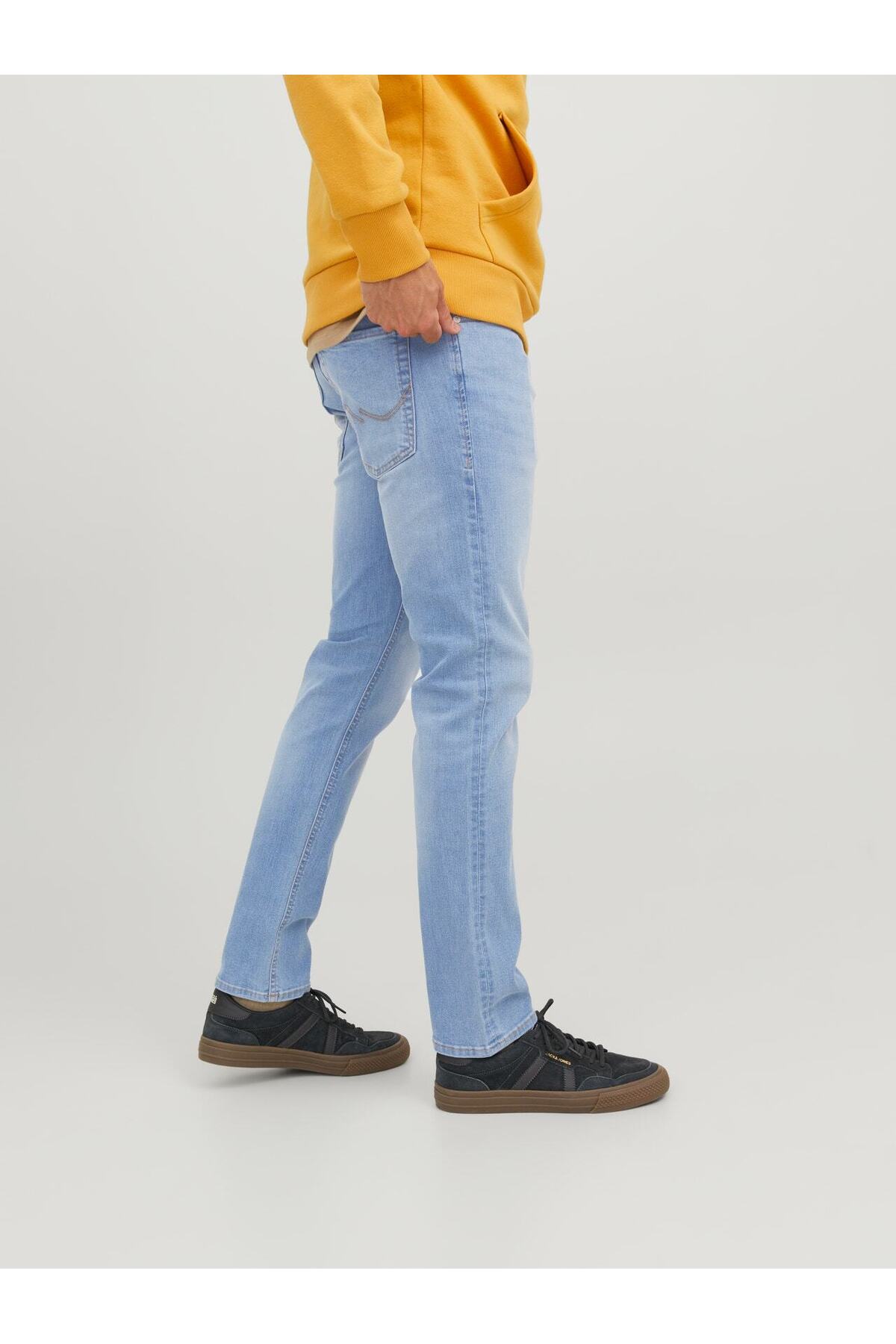 شلوار جین مردانه راسته فاق نرمال | جک اند جونز Jack & Jones 12243593 - تصویر 2