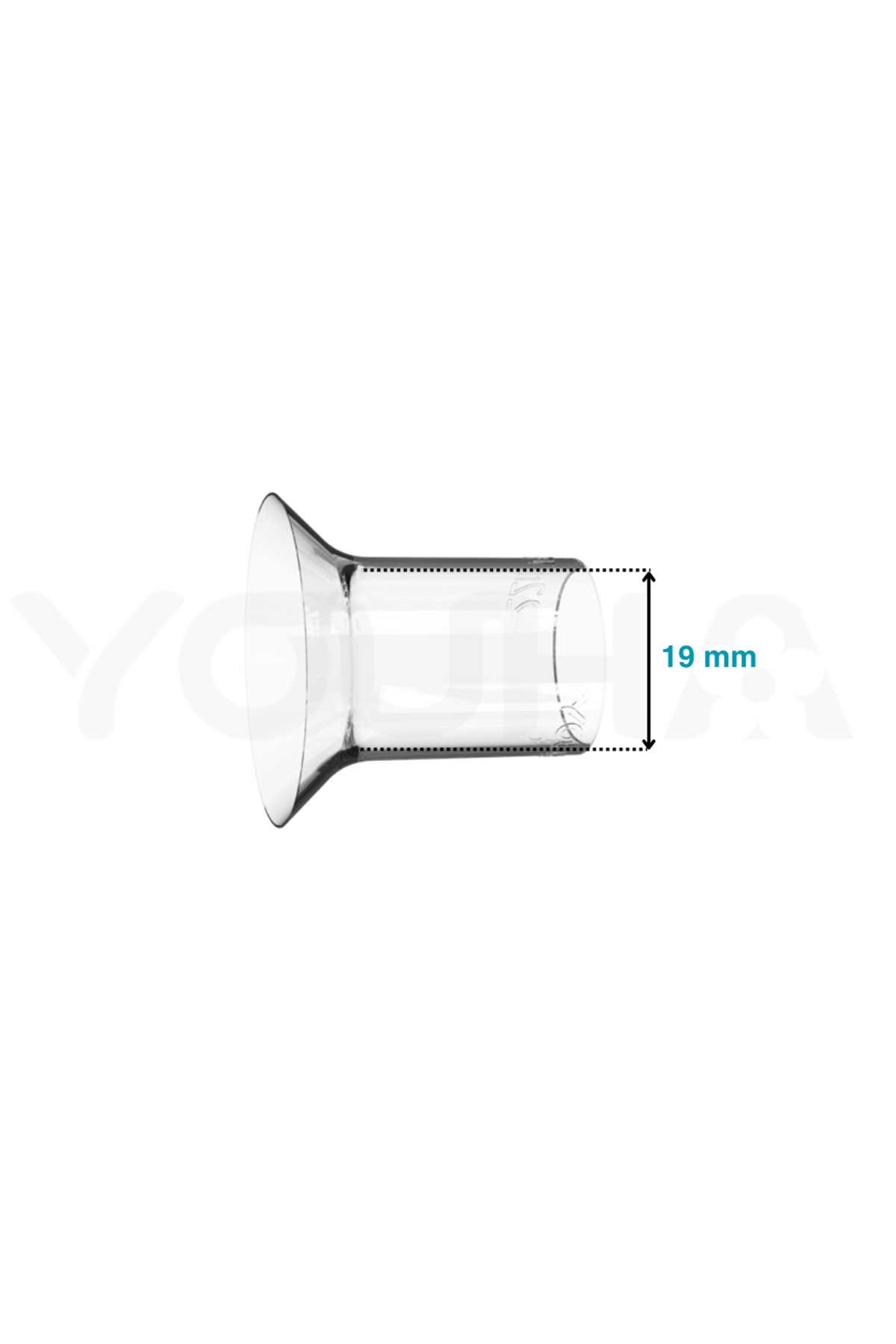 YOUHA GÖĞÜS POMPASI KALKANI DÖNÜŞTÜRÜCÜ FLANŞ - 19mm fotoğrafı 2 (önizleme)