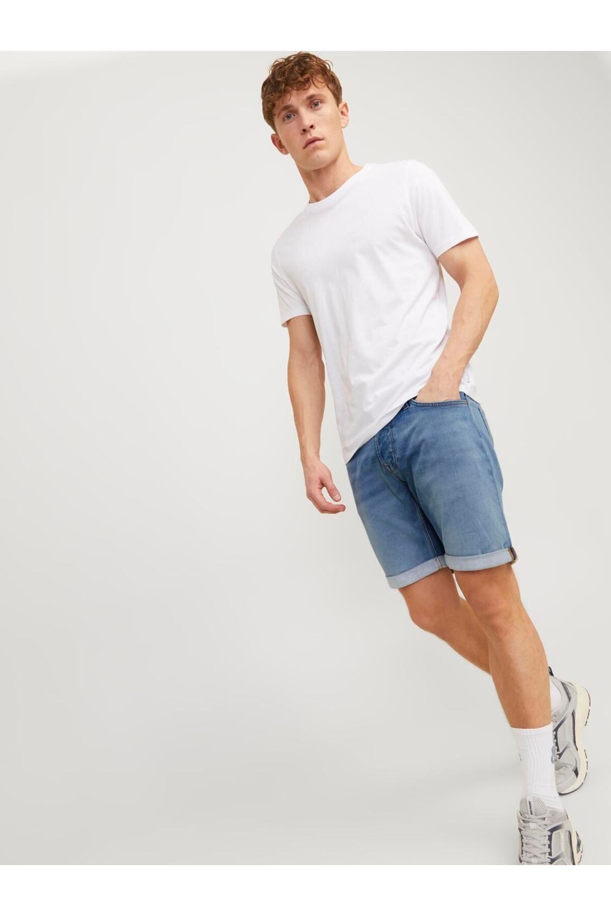 شلوار جین مردانه راسته فاق نرمال | جک اند جونز Jack & Jones 12269598 - تصویر 4