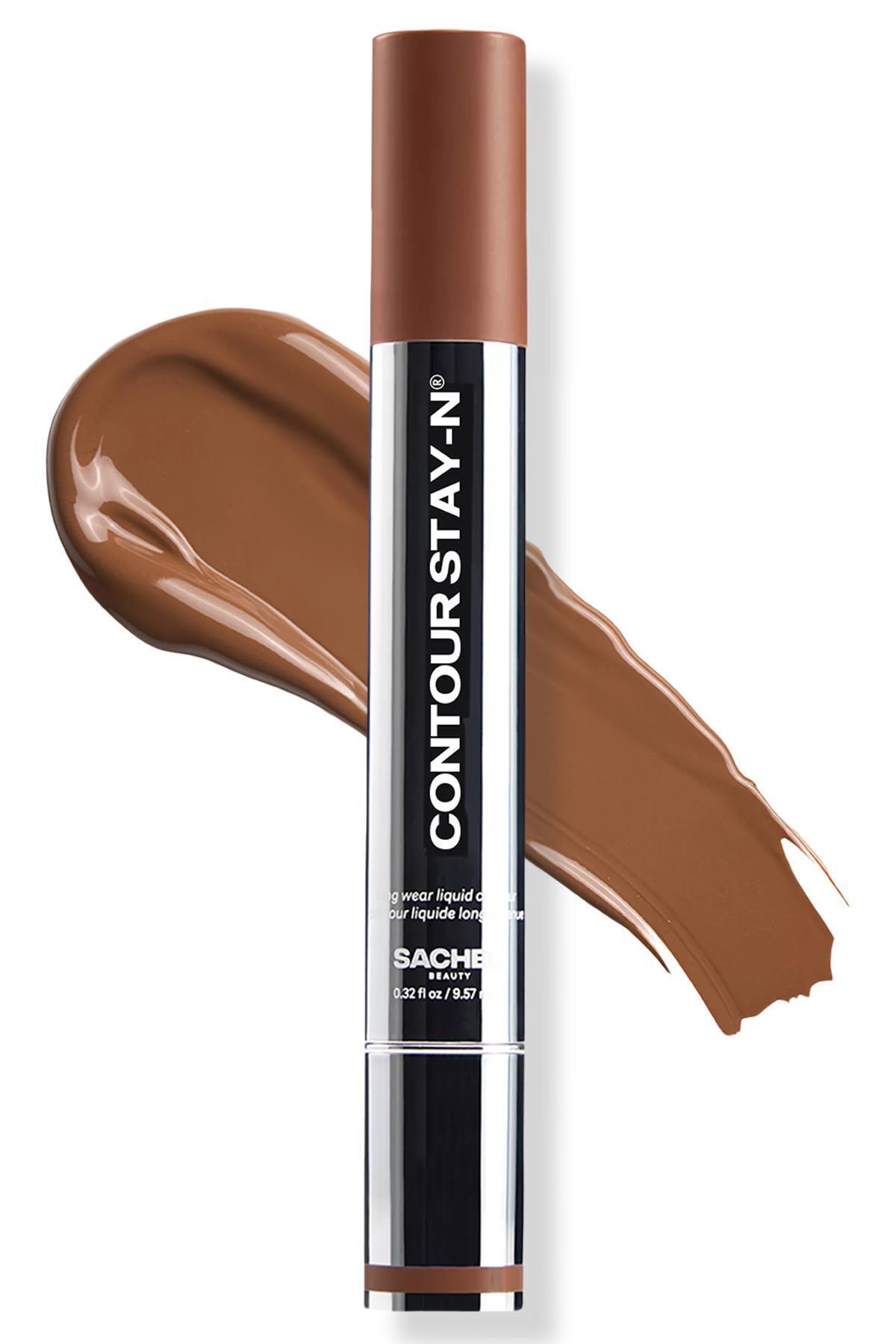 SACHEU BEAUTY Sacheu Contour Stay-n Uzun Süre Kalıcı Likit Kontür 04 Giving Boss 9.57ML