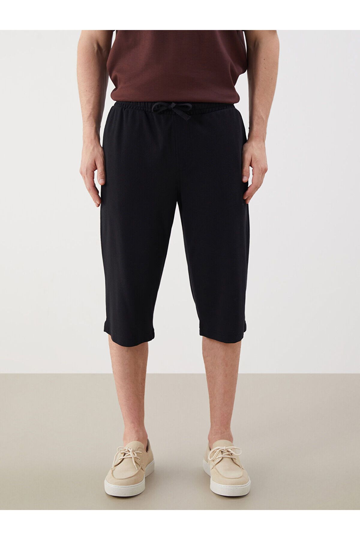 LC Waikiki-Ανδρικό σορτς βερμούδας Standard Mold 2