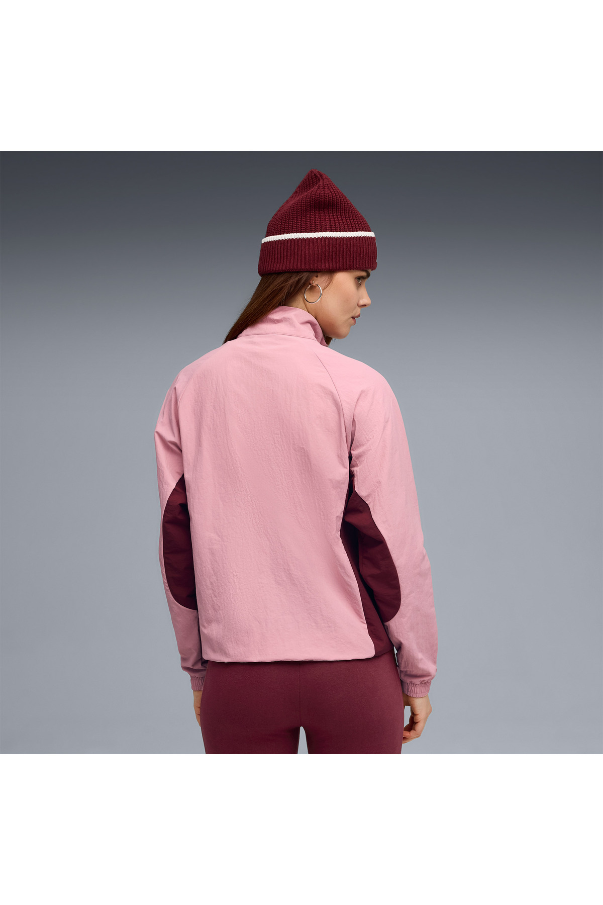 Puma Sport Full-Zip Kadın Pembe Ceket görsel 3