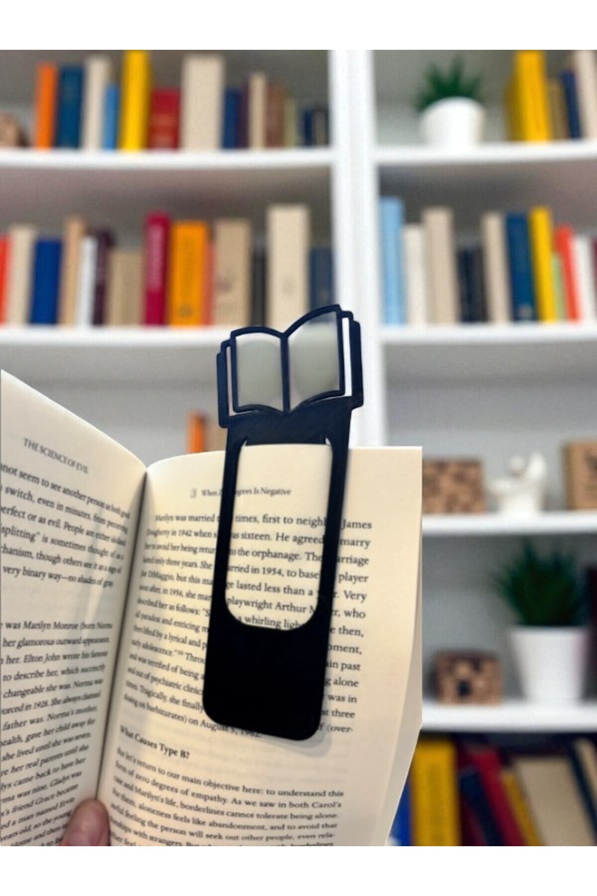 Layer Home Kitap Figürlü Kitap Ayracı – Şık ve Anlamlı Tasarım | Kitap Severler İçin Dekoratif Hediye