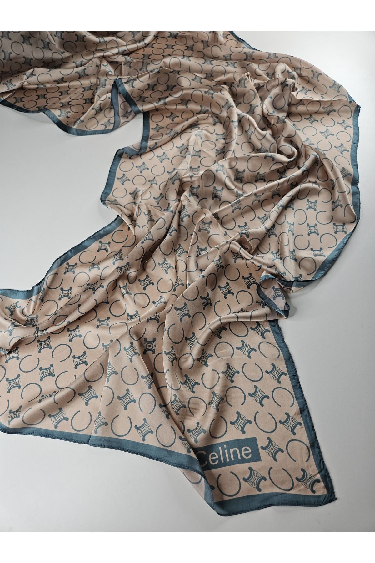 Webinay Home-C Pattern Silk Voile Shawl Scrafs Hijab New Season 1