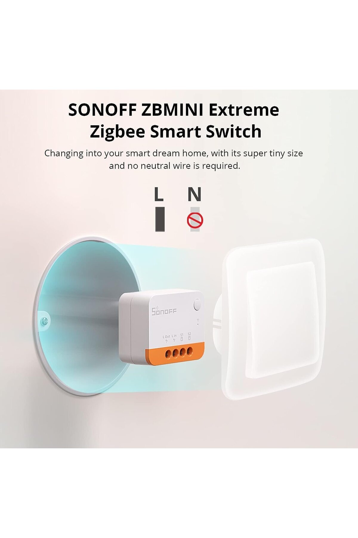 Sonoff-Smart Wifi Relay ZBMINIL2, Zigbee 3.0 2