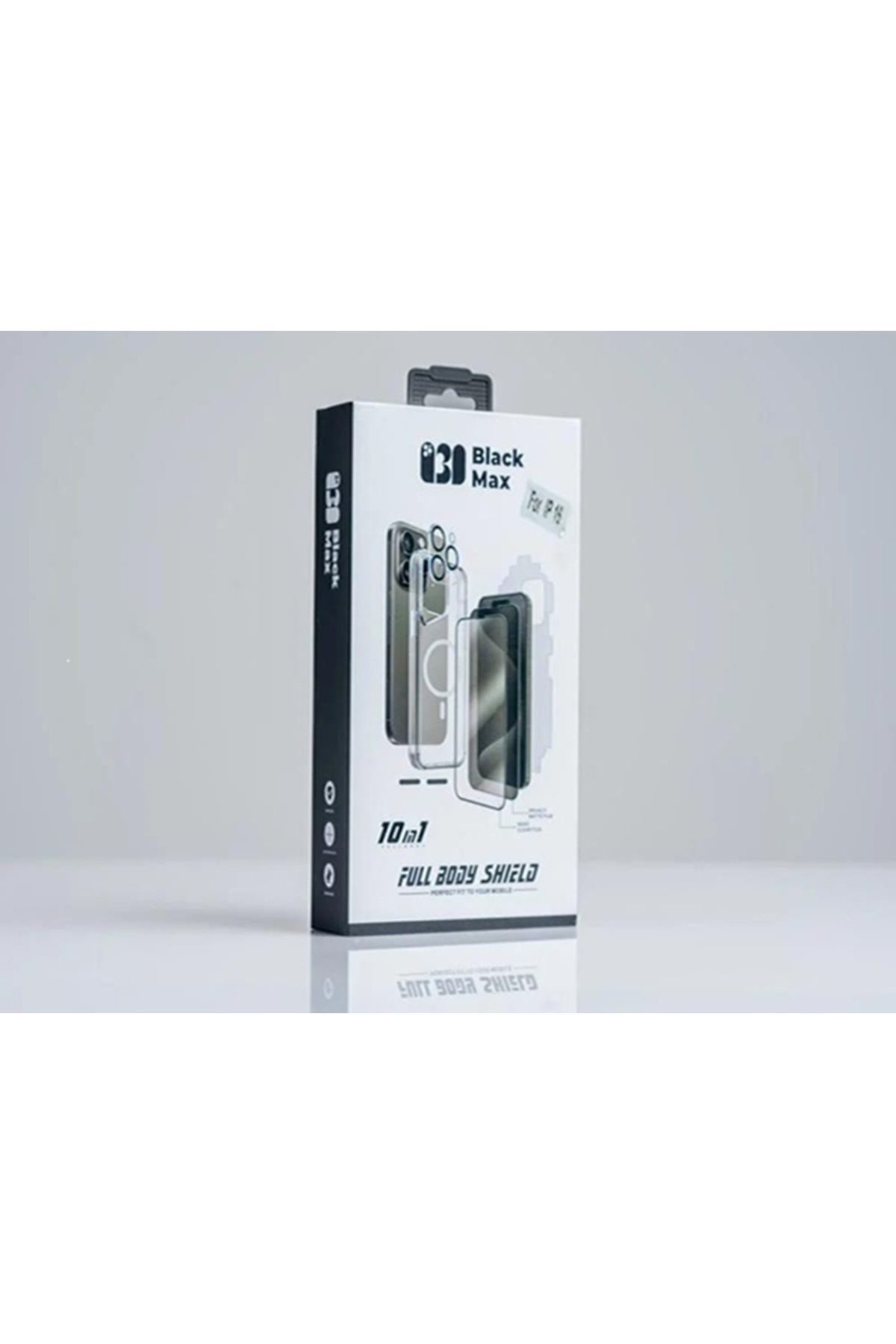 BLACK MAX-مجموعة حماية ١٠ في ١ لجهاز iPhone ١٦ Pro Max: جراب MagSafe، واقي شاشة، غشاء حماية غير لامع... 1
