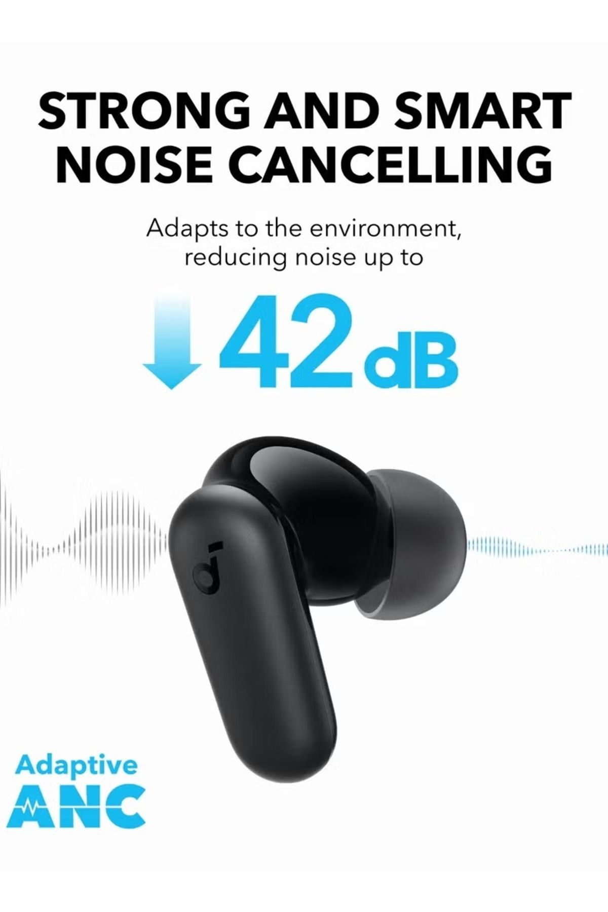 Anker-Soundcore R50i NC True Wireless Earbuds – 42dB ANC, 45H Playtime, AI Calls, and Hidden Phone Stand 2