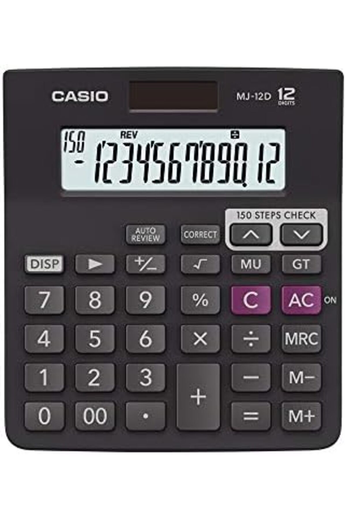 Casio-MJ-12D 150 Steps Check and Correct Desktop Calculator 4