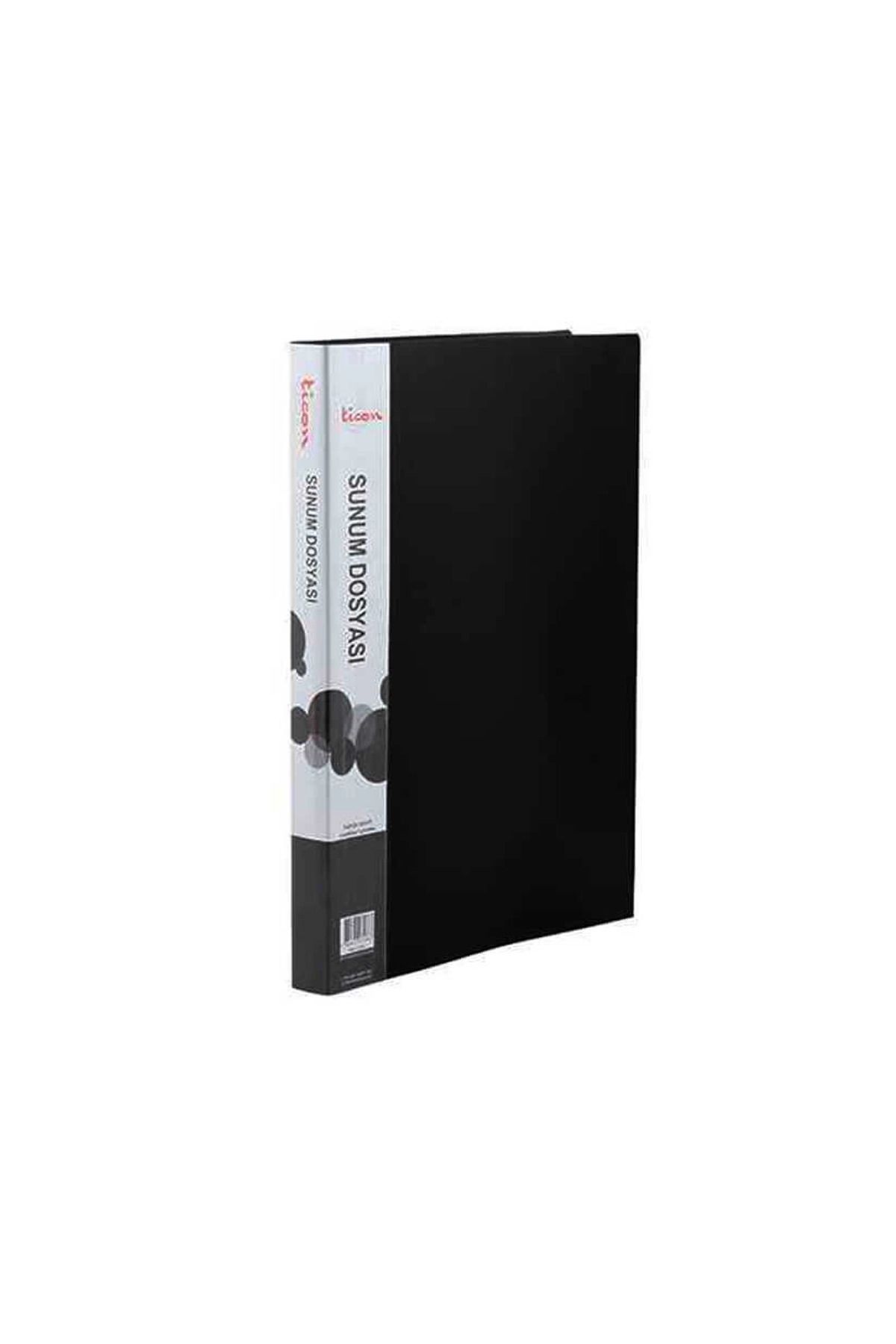 Ticon-Presentation File A4 30Pcs Black 1 Piece 7