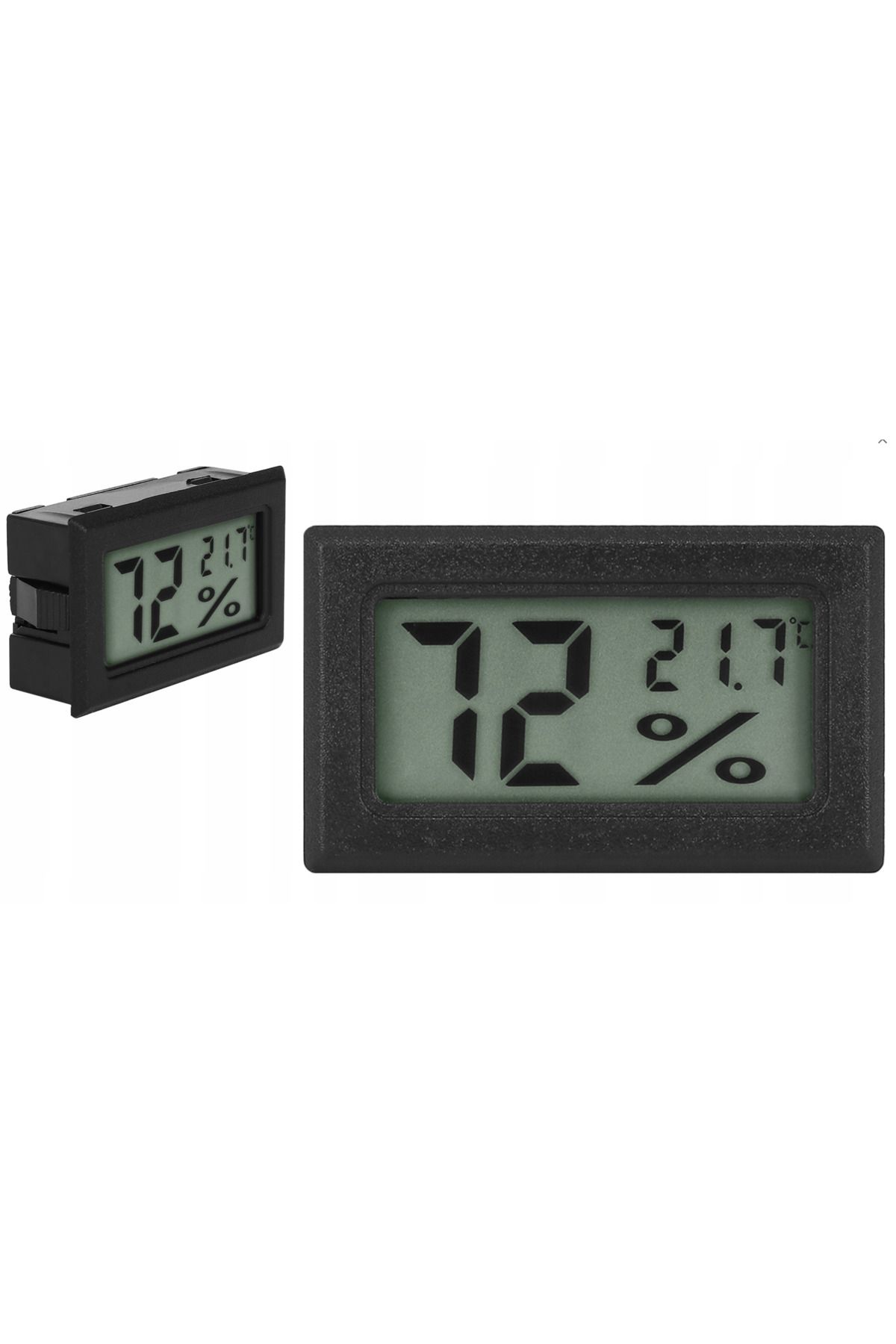 LikeSmart-Termometru si higrometru de camera 2 in 1 "LikeSmart TermoHyGro", Afisaj LCD, afisare temperatura si 2