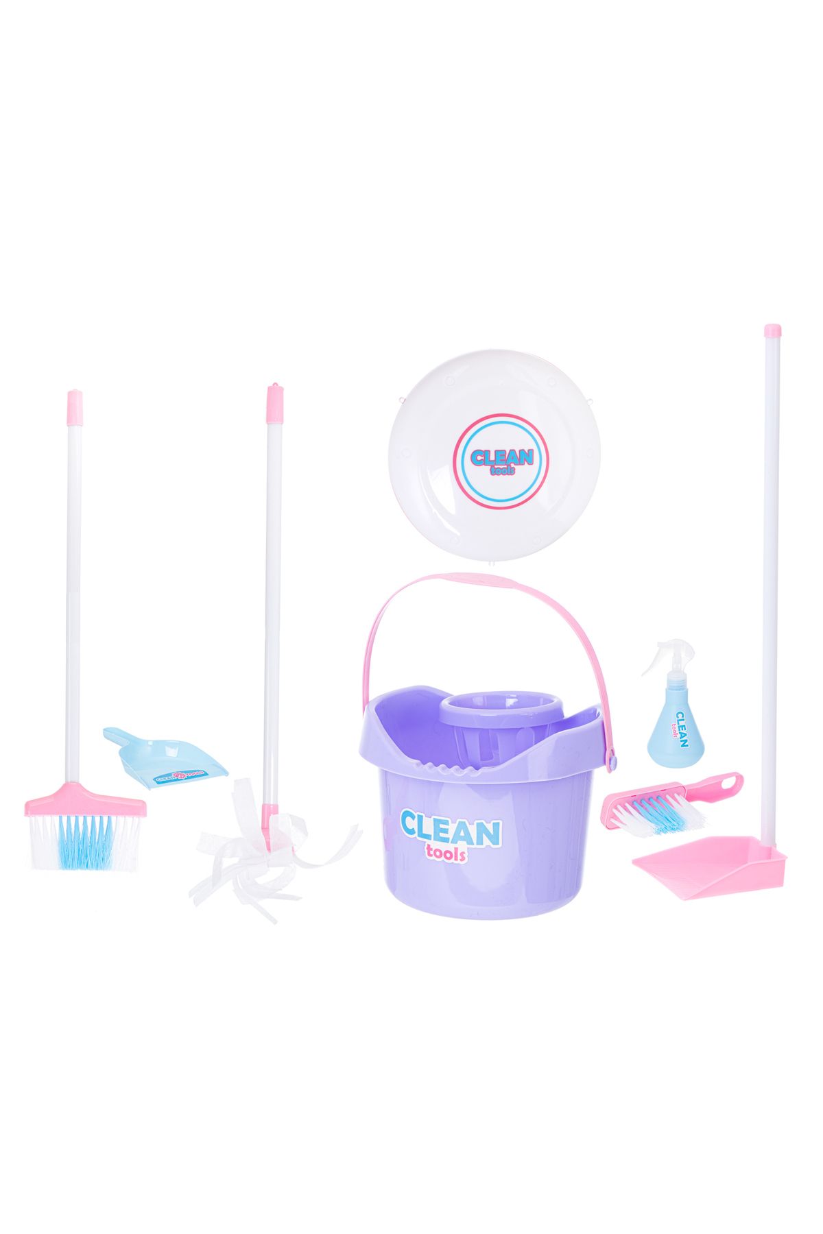 İSP-Set de joaca pentru copii "Likesmart AutoCleaner", robot aspirator cu sunete si lumini, mop, far 7