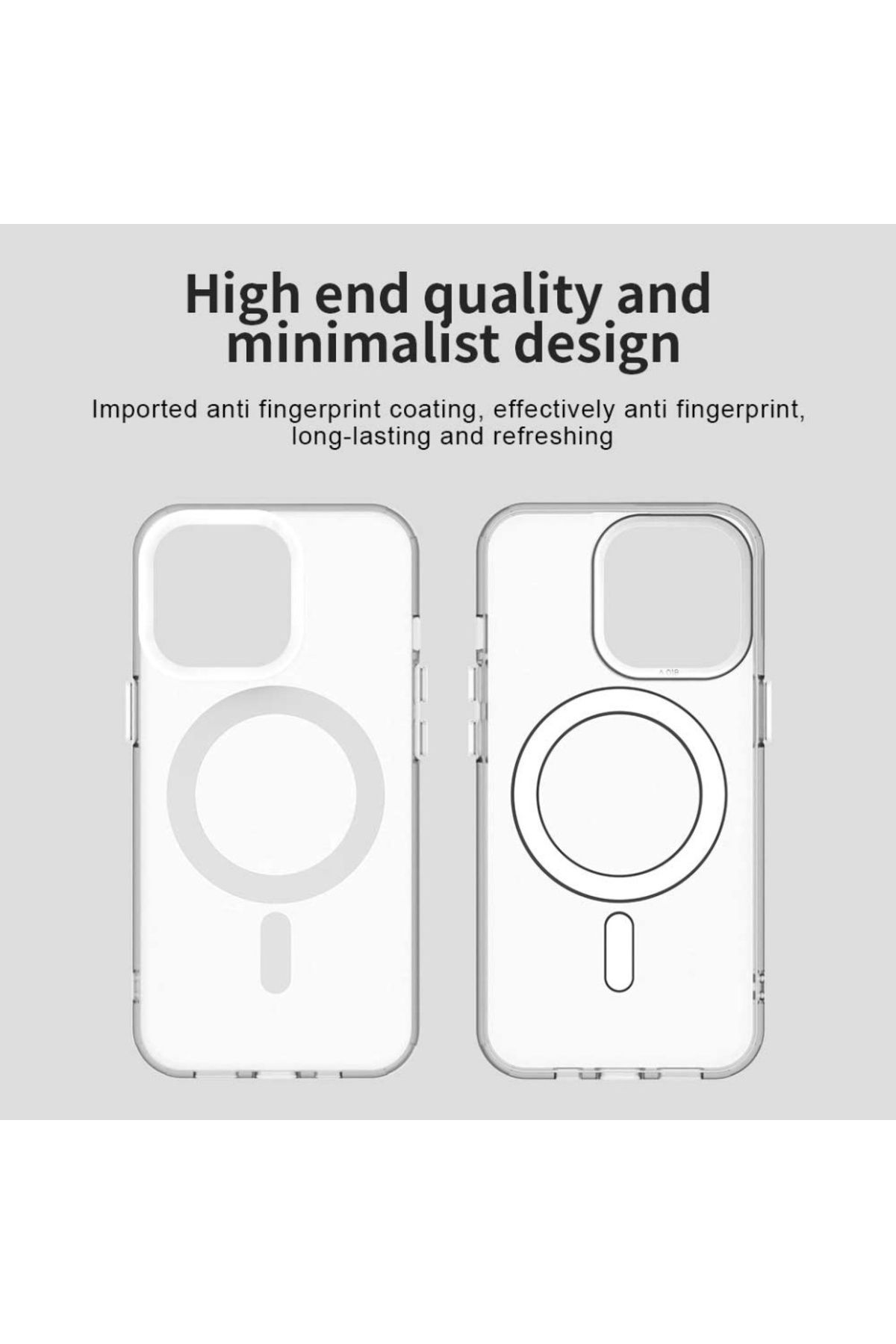 SKYDDAR INNOVATION-Case for iPhone 14 Pro Max, CandyCase, Magsafe, sticker set, White 3