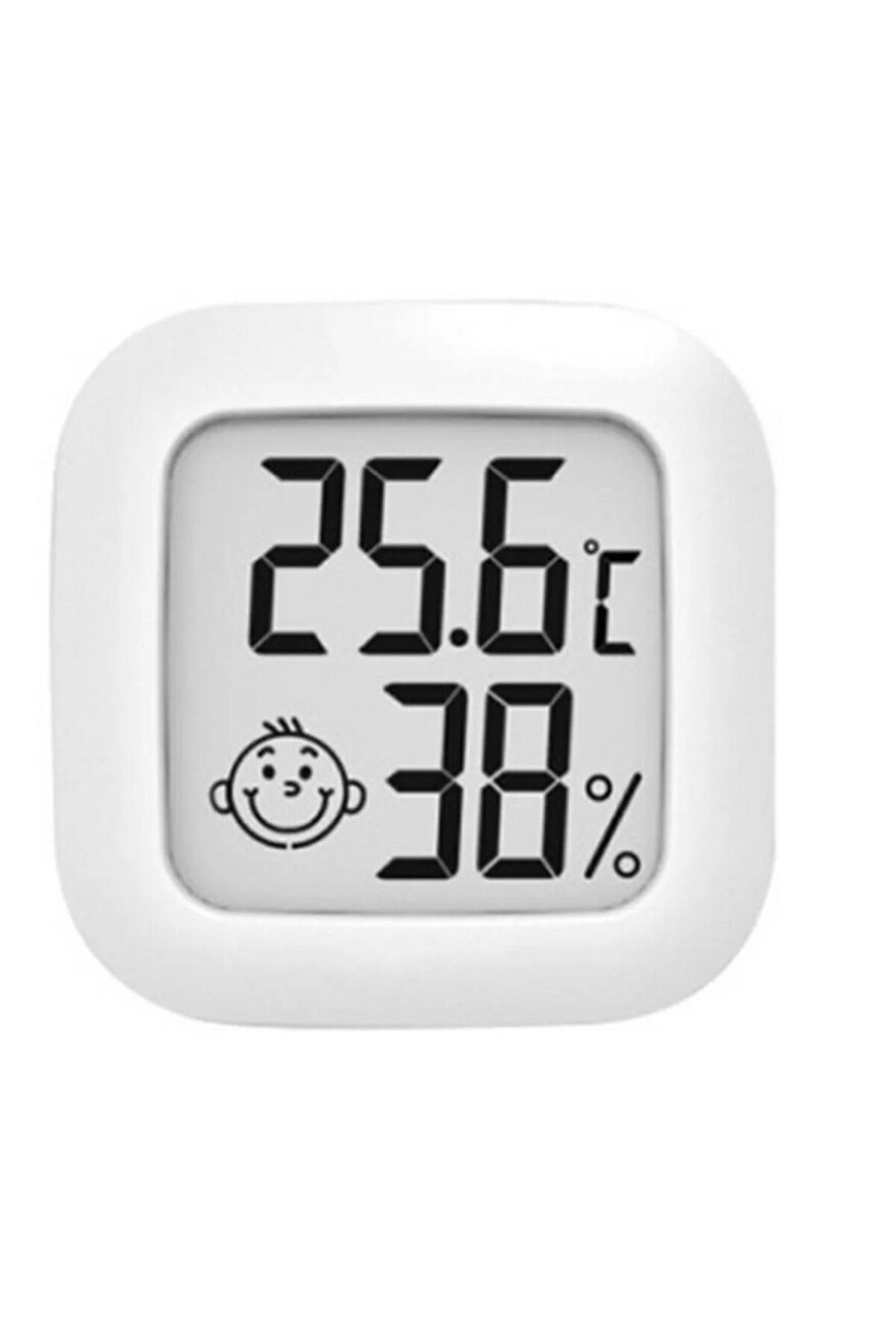 dalip-Termometru cu higrometru pentru camera copilului, baterii incluse, 4,3x4,3 cm, alb 4