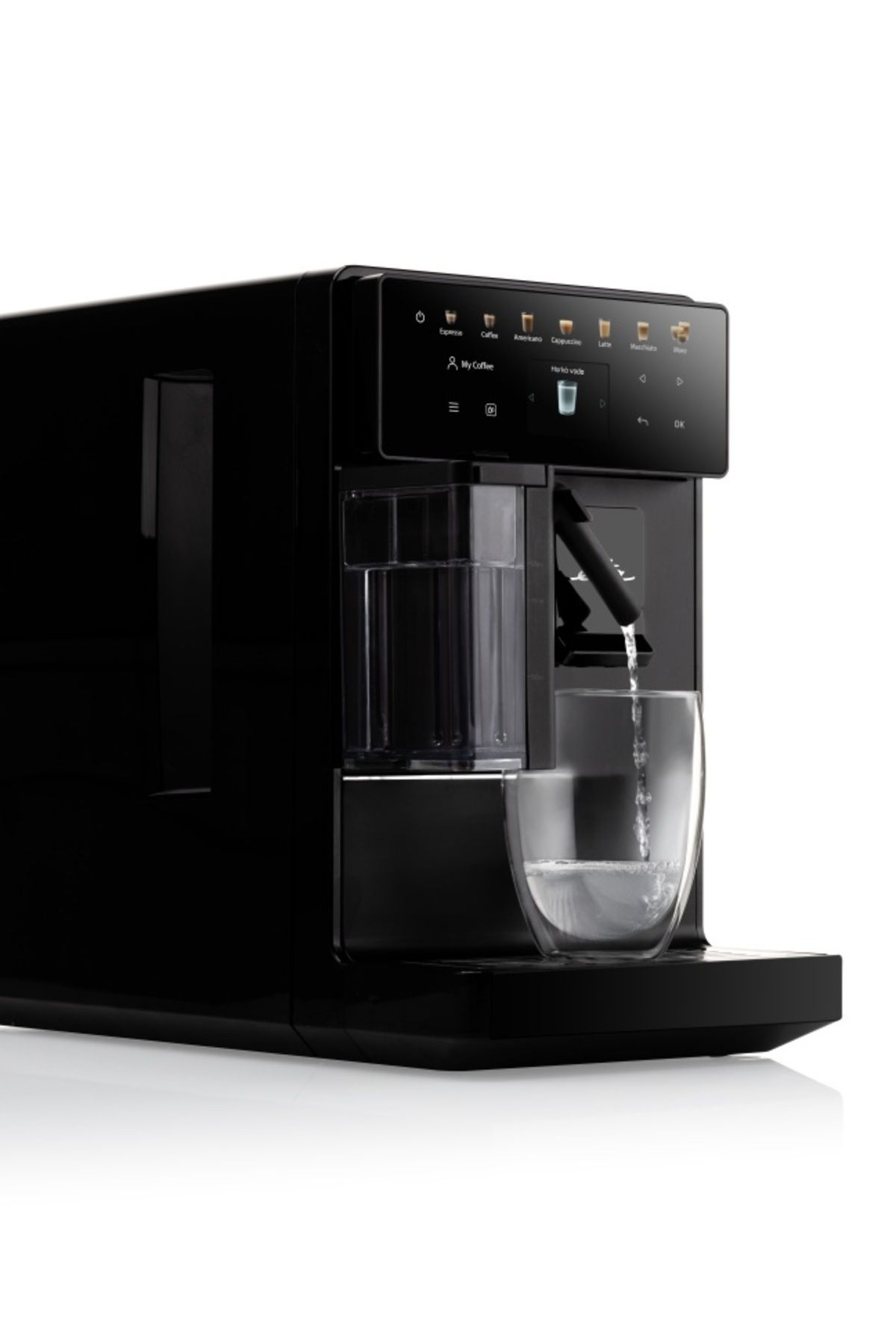 ETA-Automatic coffee machine Acorto 9180 90000, 1400W, 19 bar, frothing system, black 6