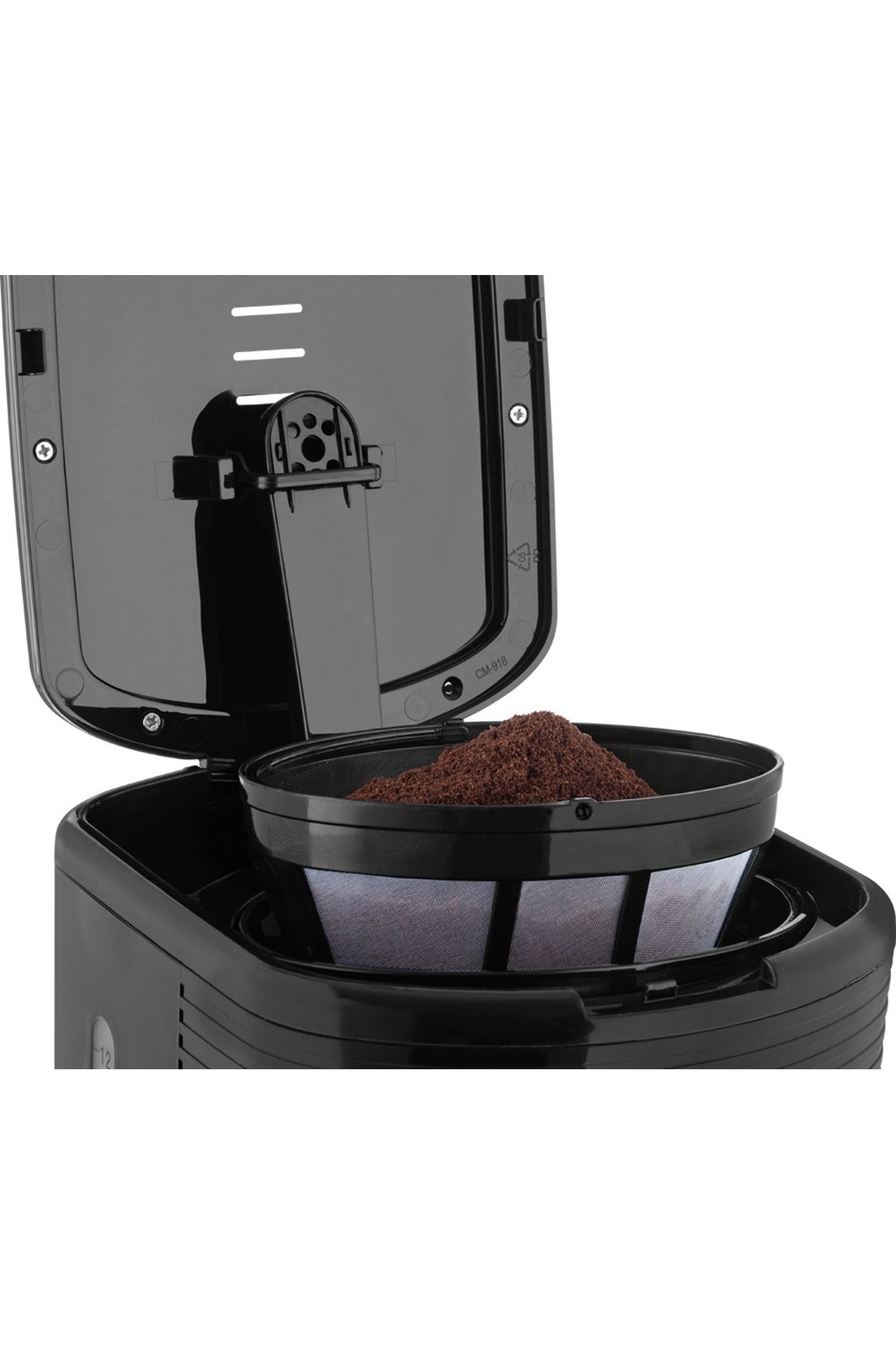 ECG-KP 2150 Stripe coffee maker, 980 W, 1.5 liters, 10 cups of coffee at once, drip-stop system 9