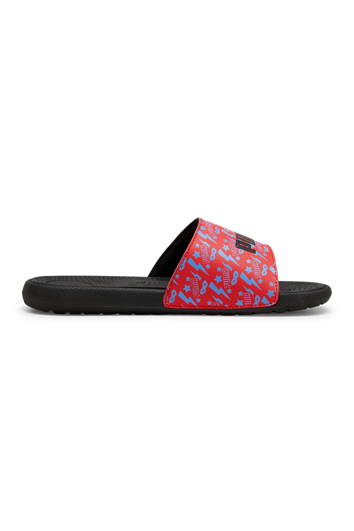 Puma-Cool Cat 2.0 Masked Hero Jr BX Slides - Black & Red 1