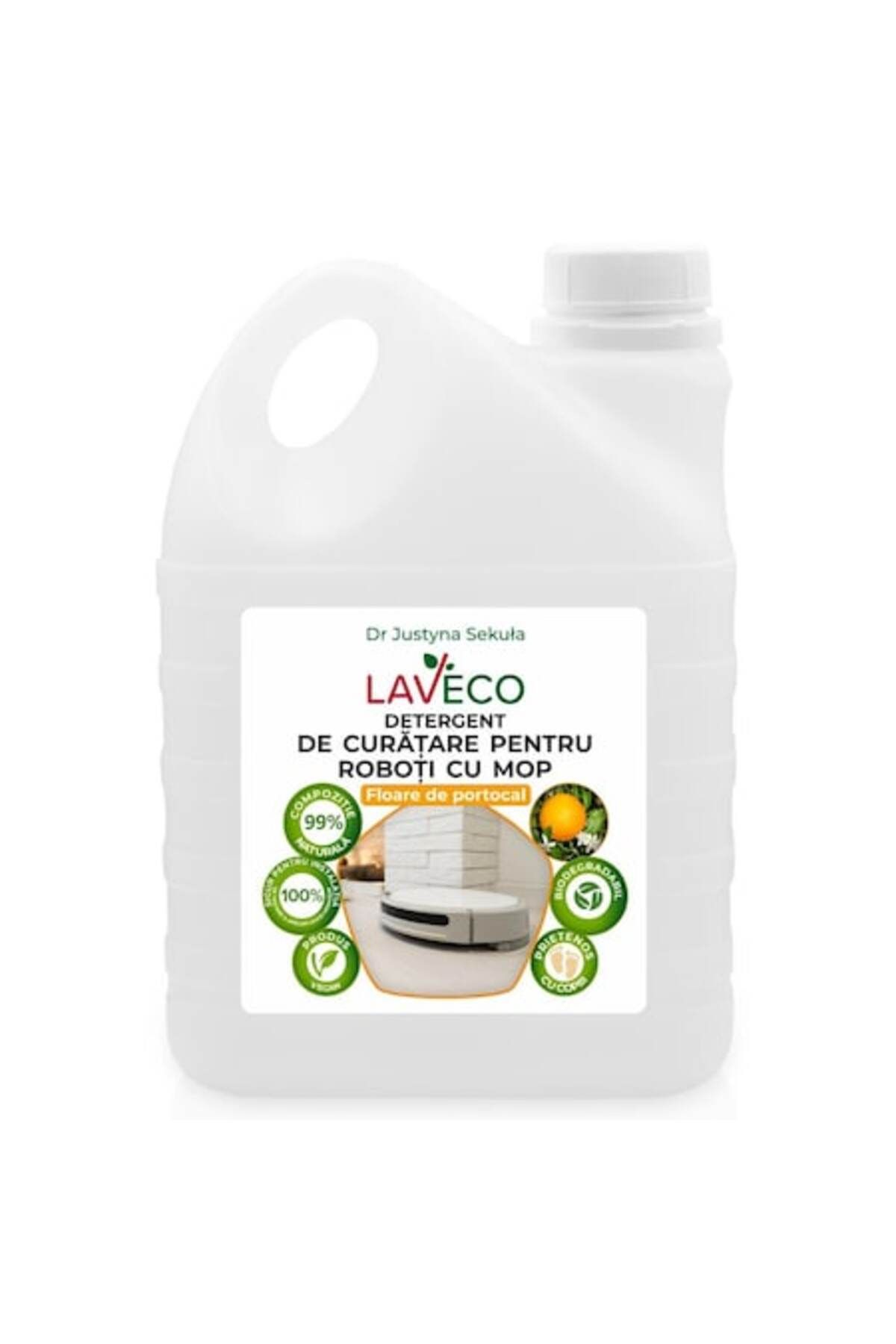 Fabinni Deluxe-Detergent pentru robot aspirator cu mop Universal compatibil cu oricare robot 2 litri!100% ! 1