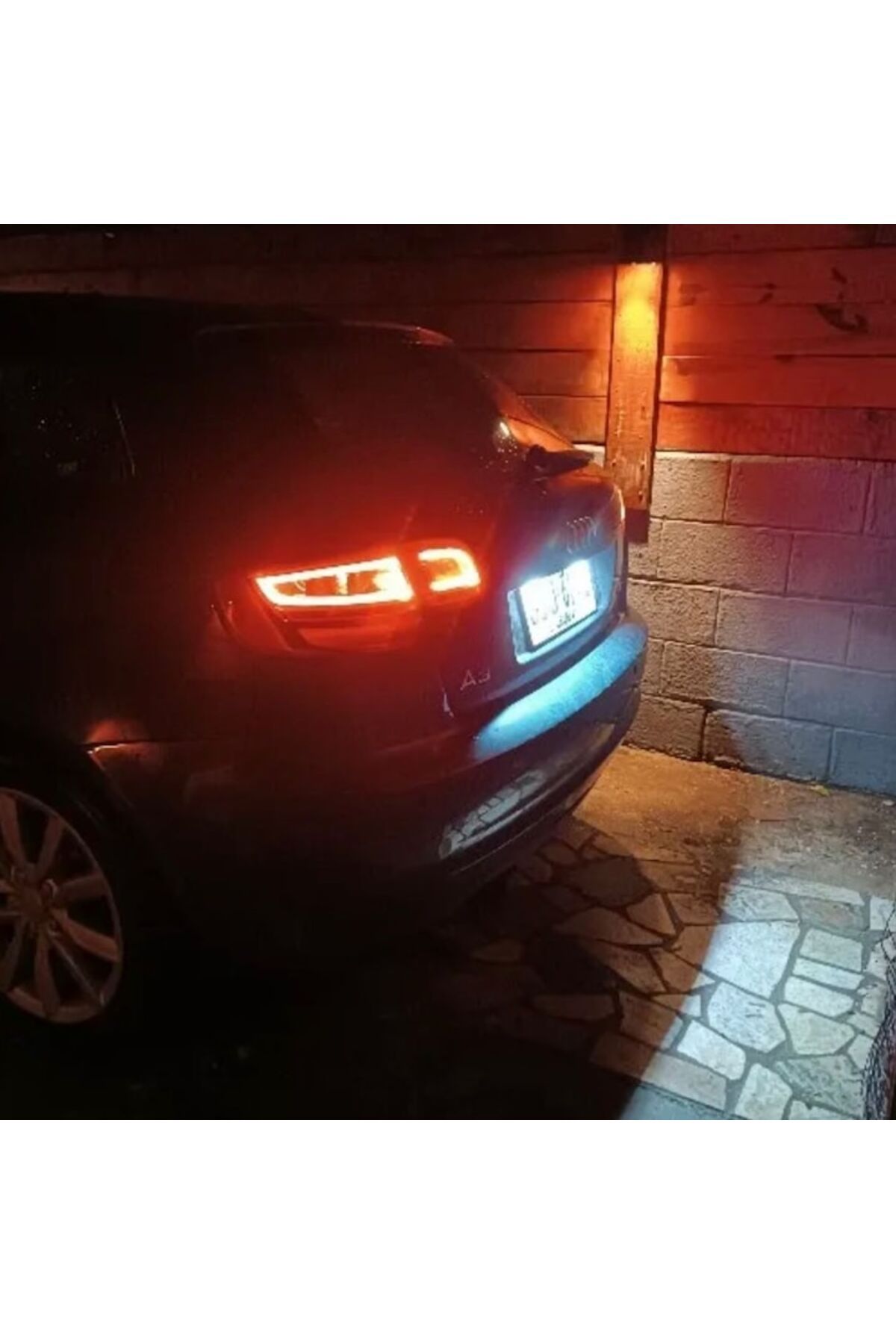 Mad-Set 2 becuri LED pentru plăcuța de înmatriculare Canbus, compatibile cu Audi A4 B6, B7, A6 C6, A3, A5, A8, Q7 3