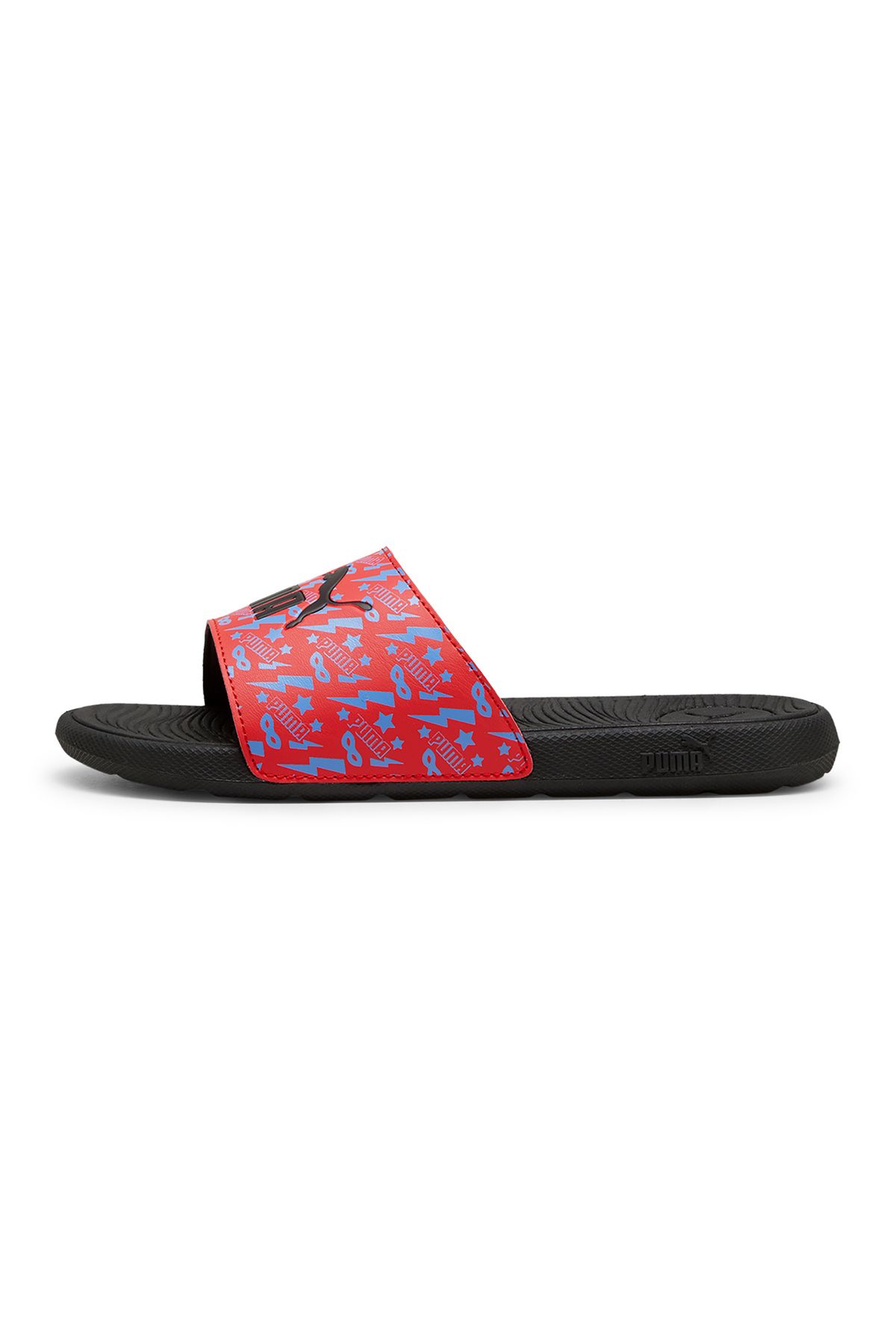 Puma-Cool Cat 2.0 Masked Hero Jr BX Slides - Black & Red 2