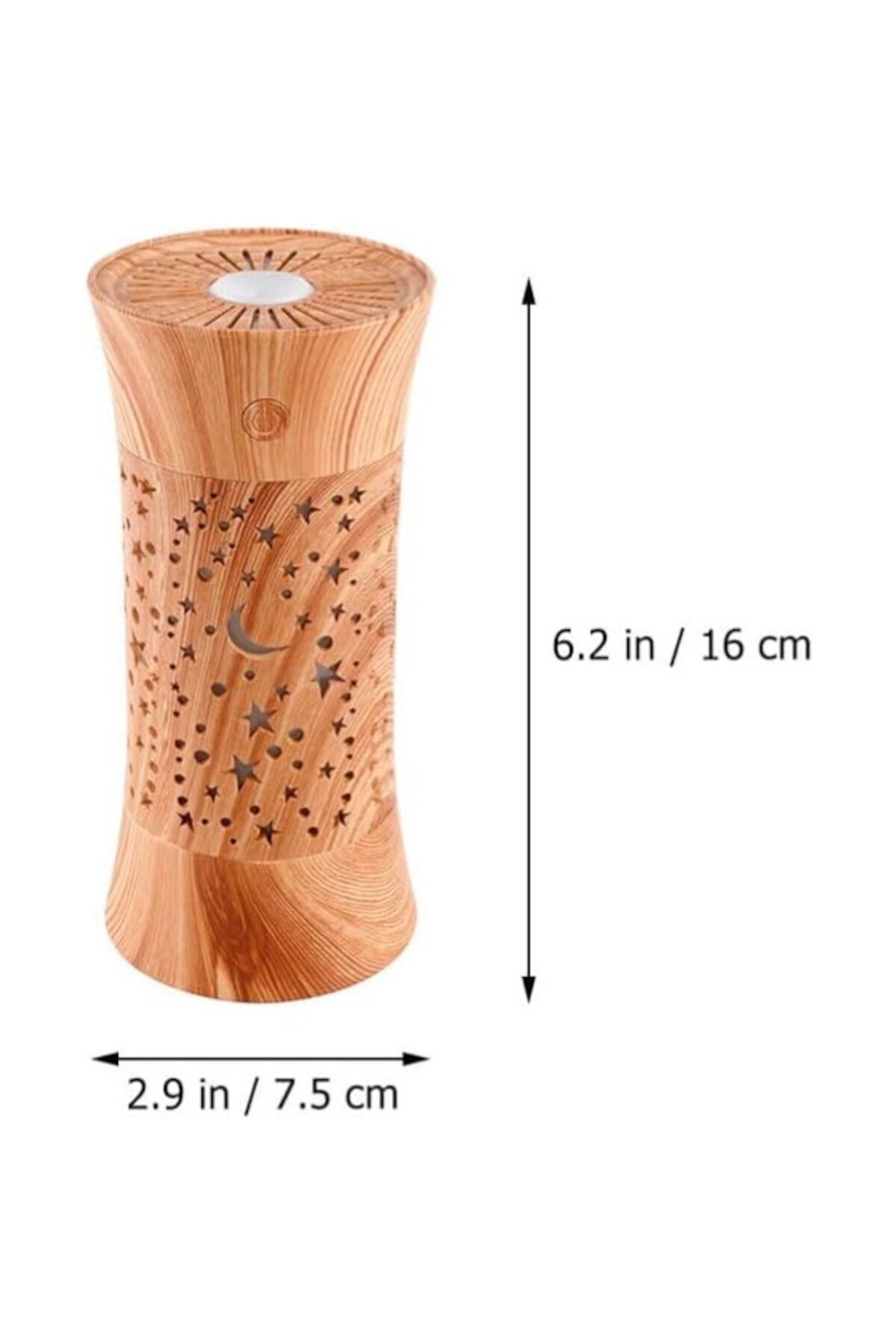 dalip-Mini Ultrasonic Diffuser for Aromatherapy, Ionization Function, Essential Oils, 260ml, LED, 16x7.5x7 3