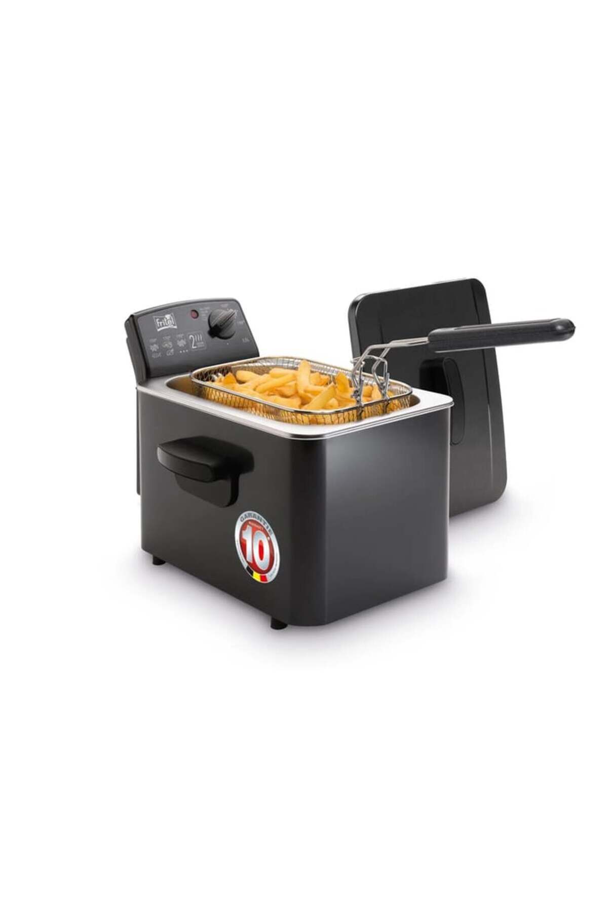 Fritel Turbo Fritöz 3200 W Çıkabilir Hazne Airfryer