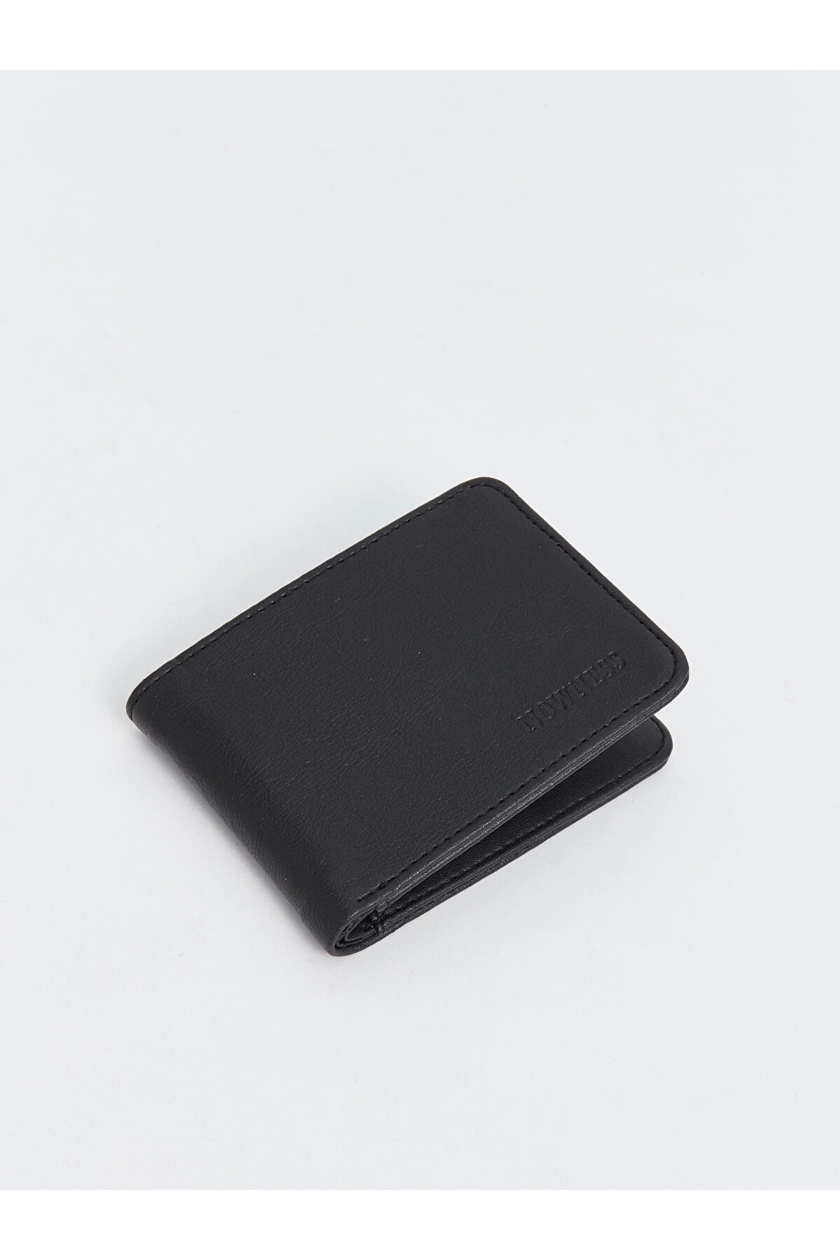 LC Waikiki-LCW ACCESSORIES Чорний шкіряний гаманець для чоловіків 2