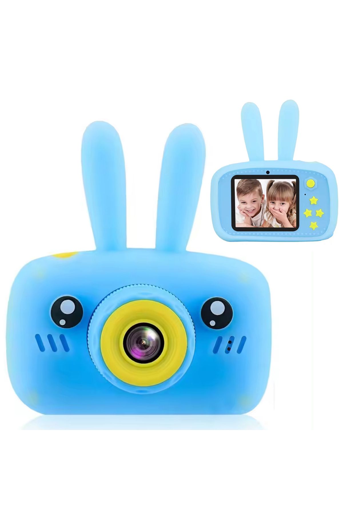 sallma-Children's camera, 1080P 30fps, 20Mp, 2.0" LCD display, 600 mAh, Games, Timer, Durable construction 1