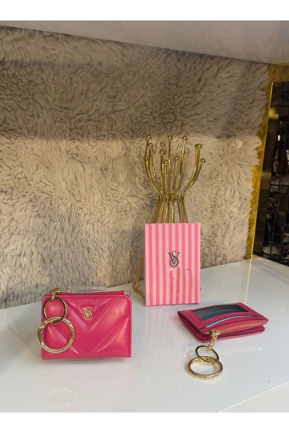 gül sezgin butik-And Multi-Purpose Keychain Wallet 1