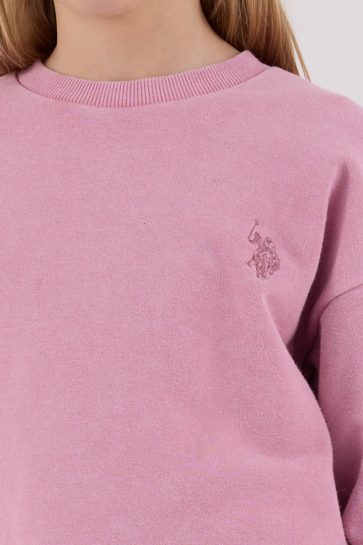 ست گرمکن دخترانه صورتی کودک U.S. Polo Assn. — 6