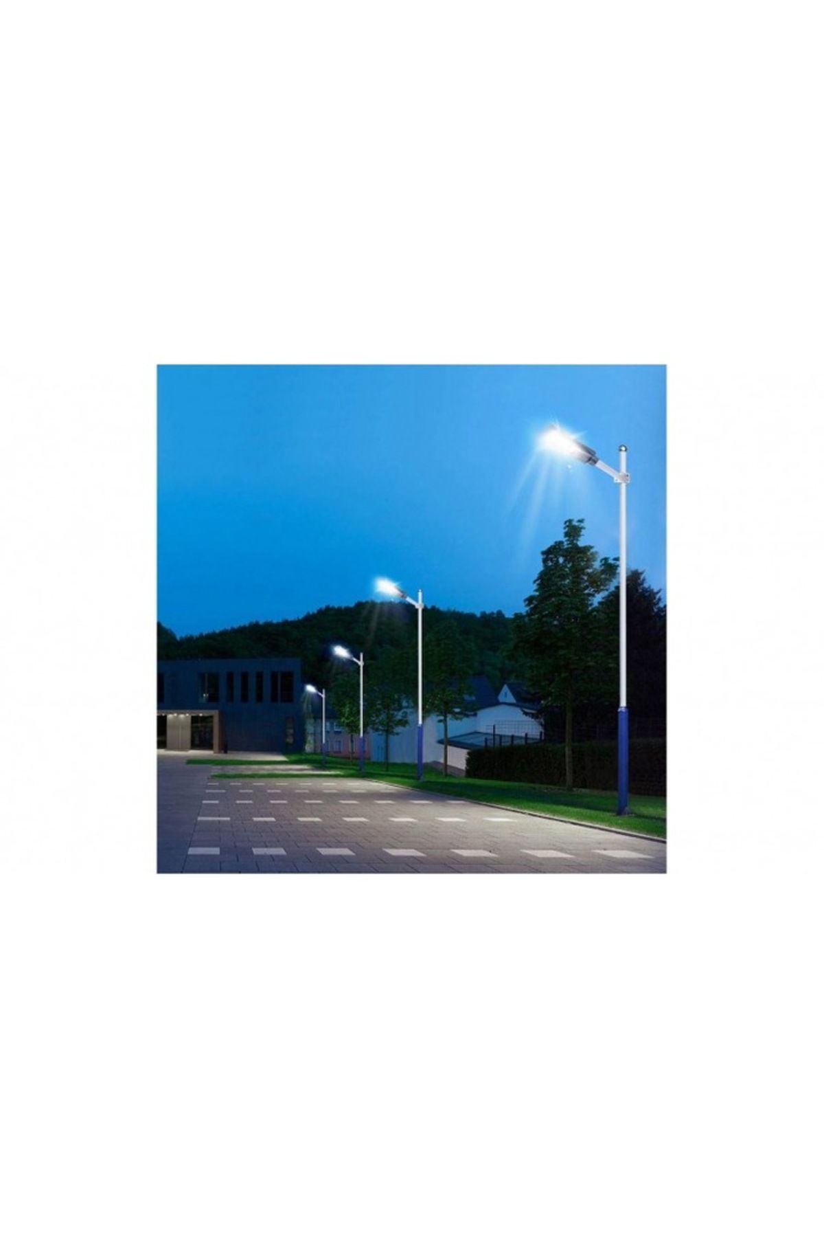CLICK-Solar Street Lamp with Remote Control and Motion Sensor, 192 LEDs, 200W 3