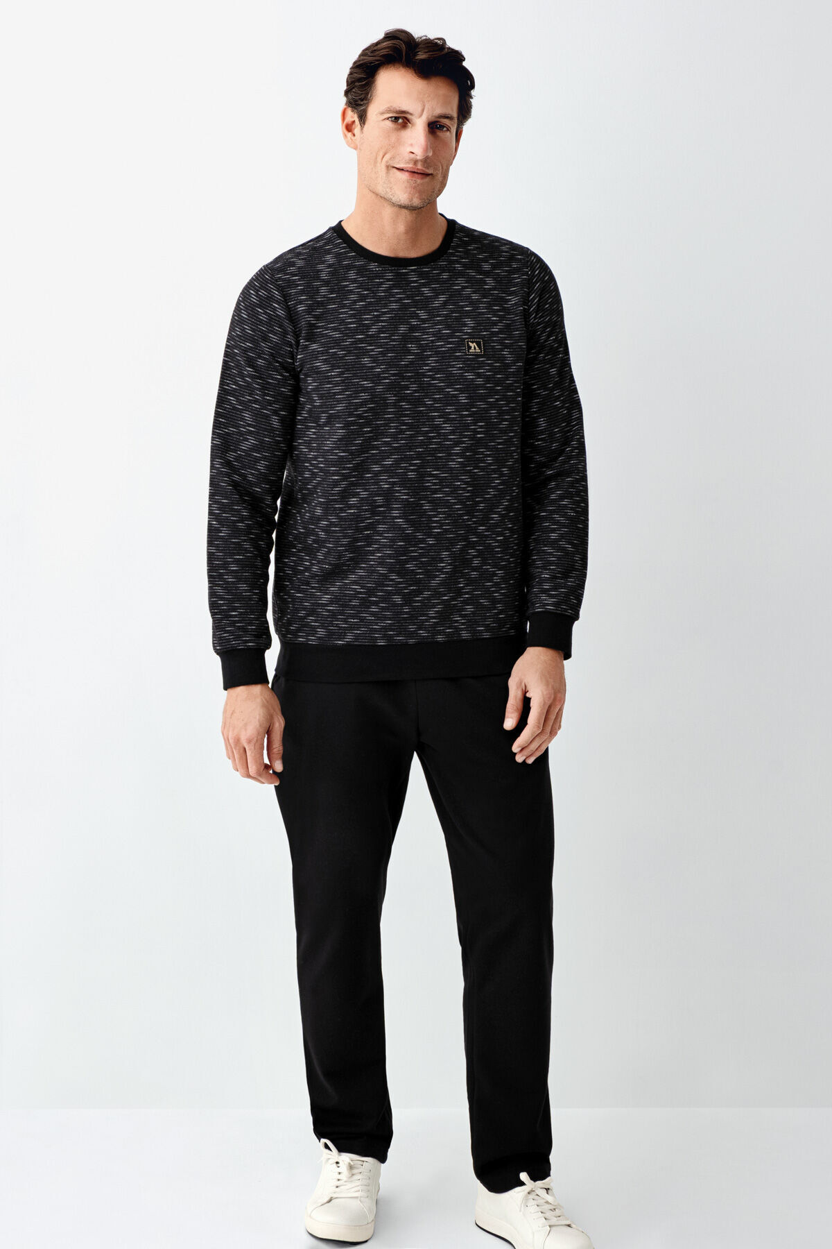 Erkek Siyah Pijama Takımı - 3
