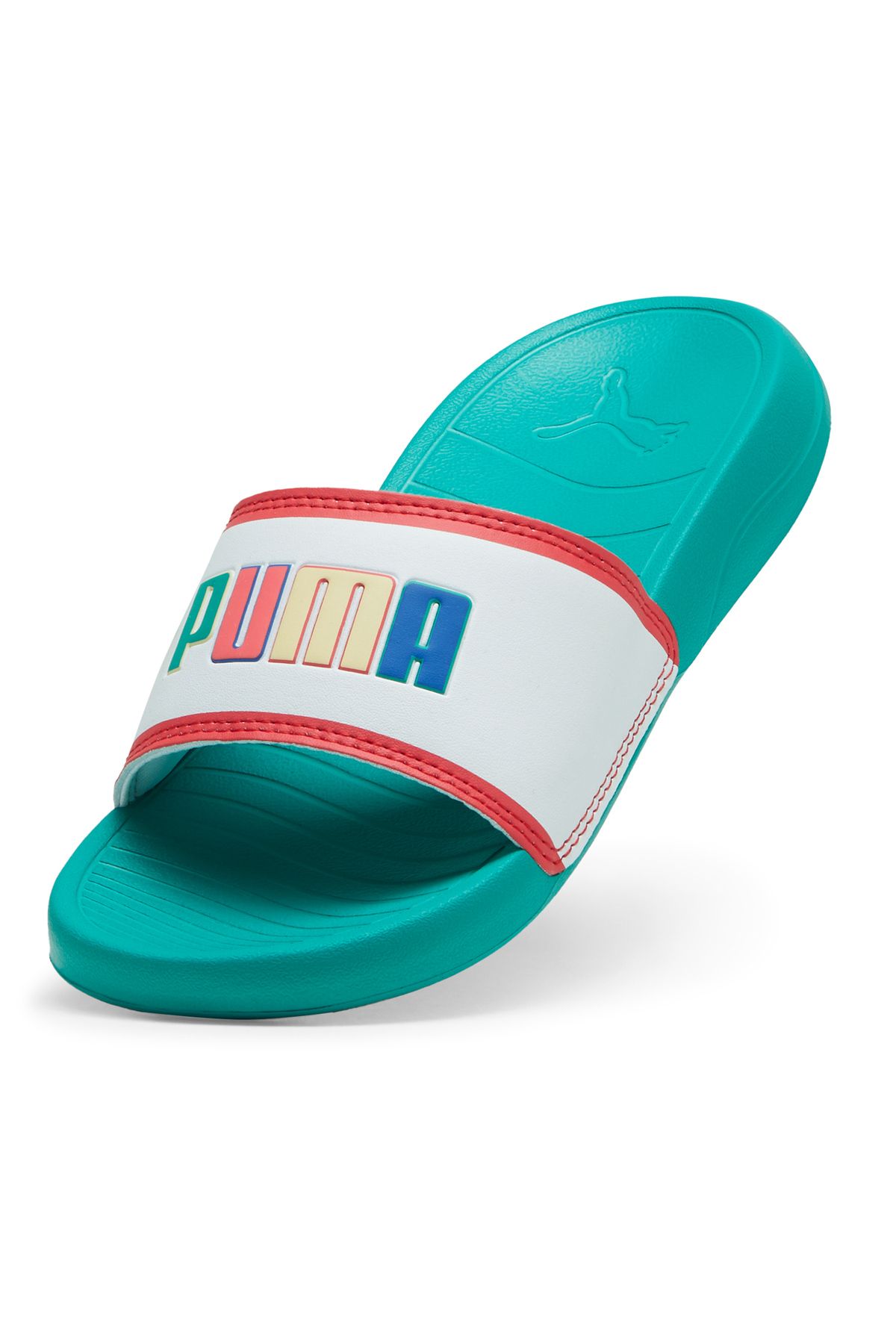 Puma-Popcat 20 Ready Set Better Jr Slides - Sparkling Green 5