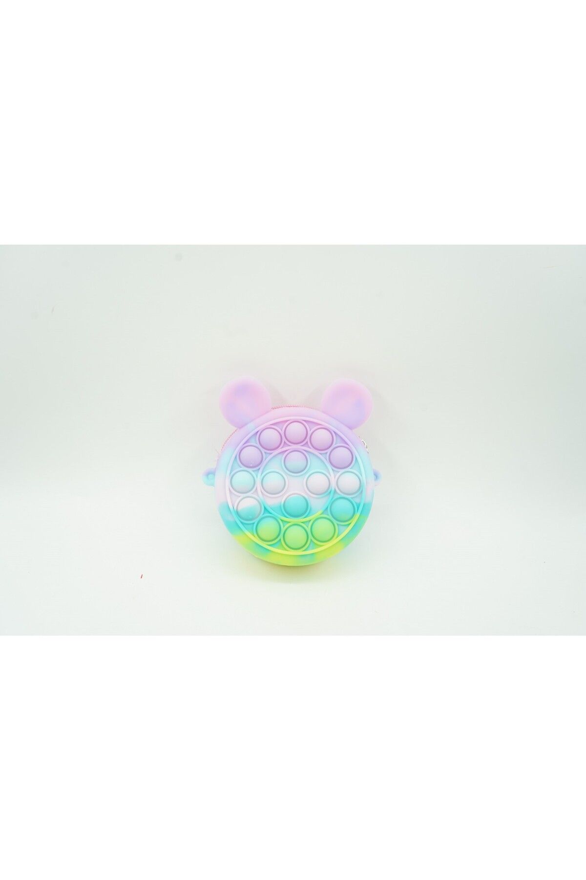 Flippy-Jucărie de eliberare a stresului din silicon, Pop it Now and Flip It, Mini pungă, Mickey Mouse, 6 cm, Macarons 2